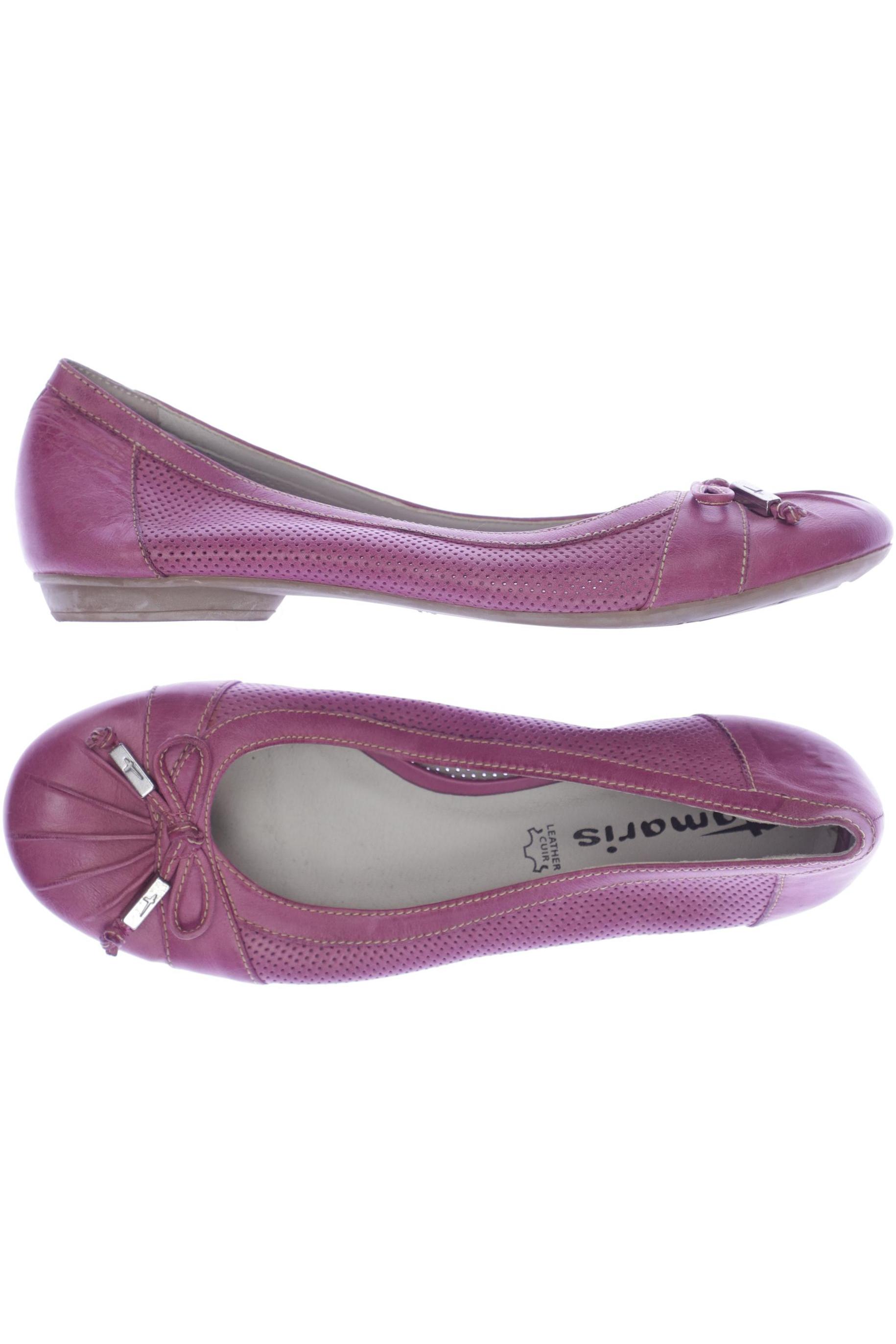 

Tamaris Damen Ballerinas, pink, Gr. 38