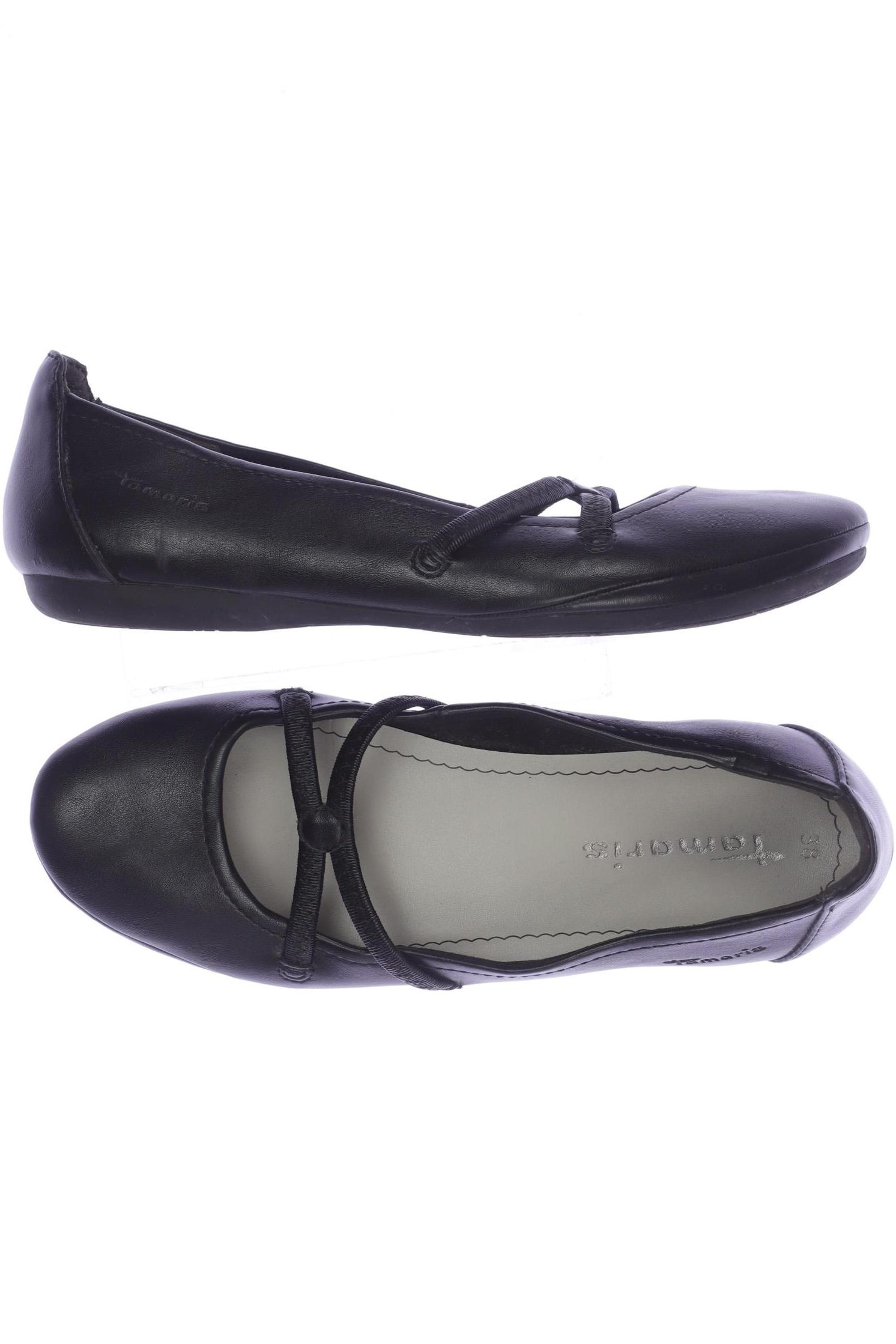 

Tamaris Damen Ballerinas, schwarz, Gr. 38