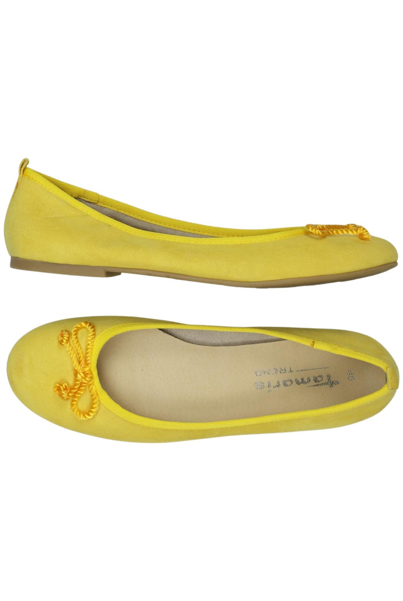

Tamaris Damen Ballerinas, gelb, Gr. 40
