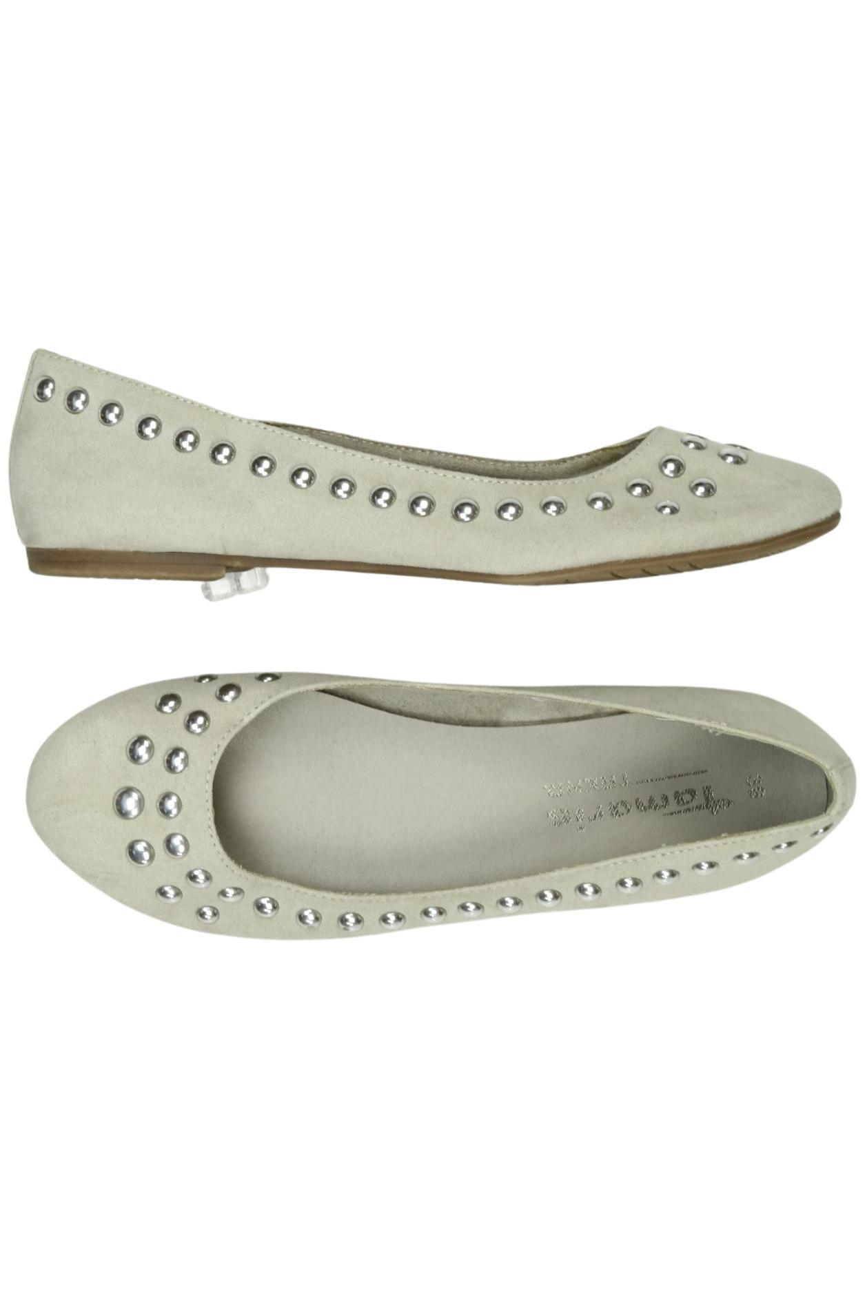 

Tamaris Damen Ballerinas, grau, Gr. 39