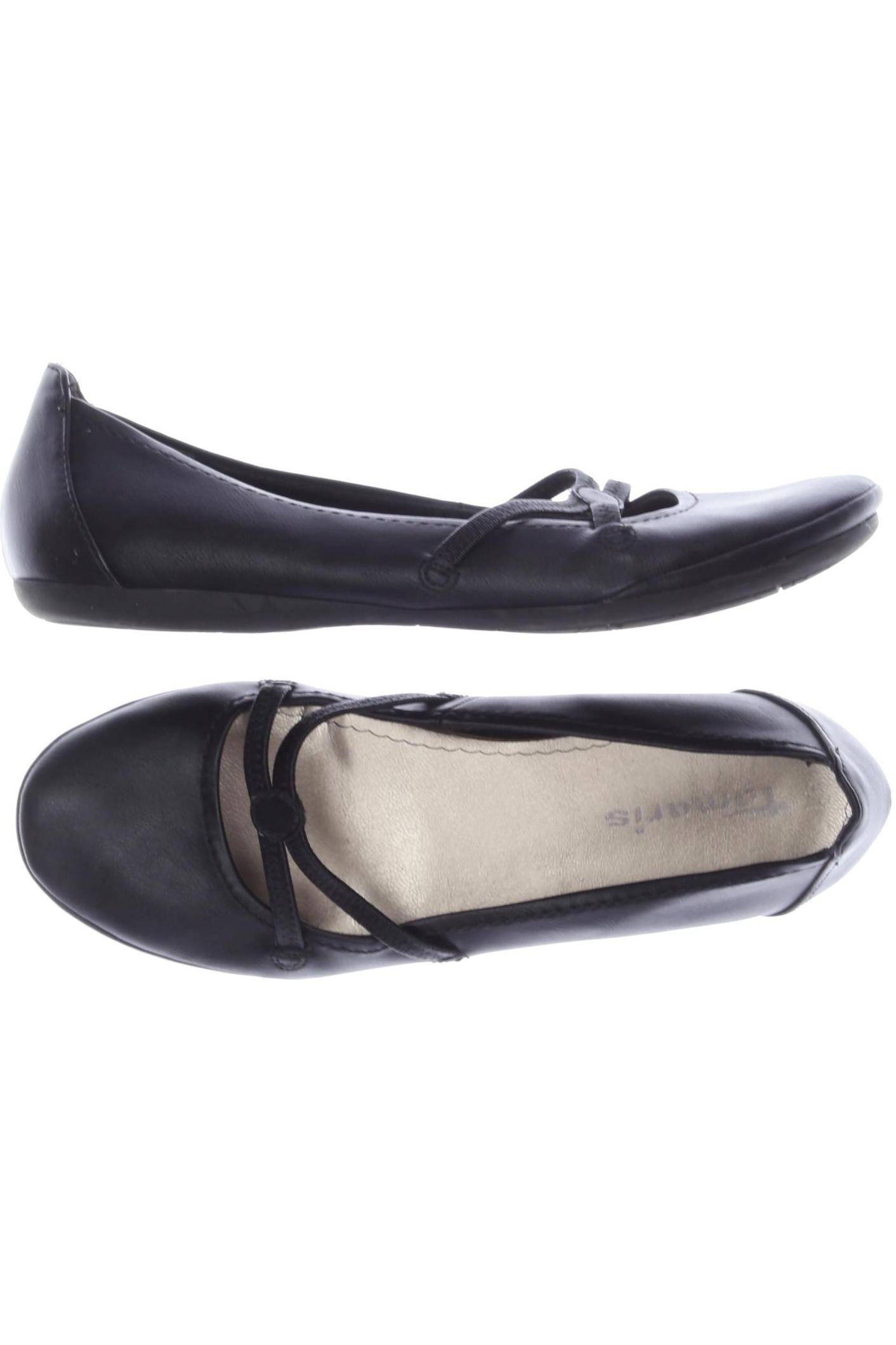 

Tamaris Damen Ballerinas, schwarz, Gr. 41