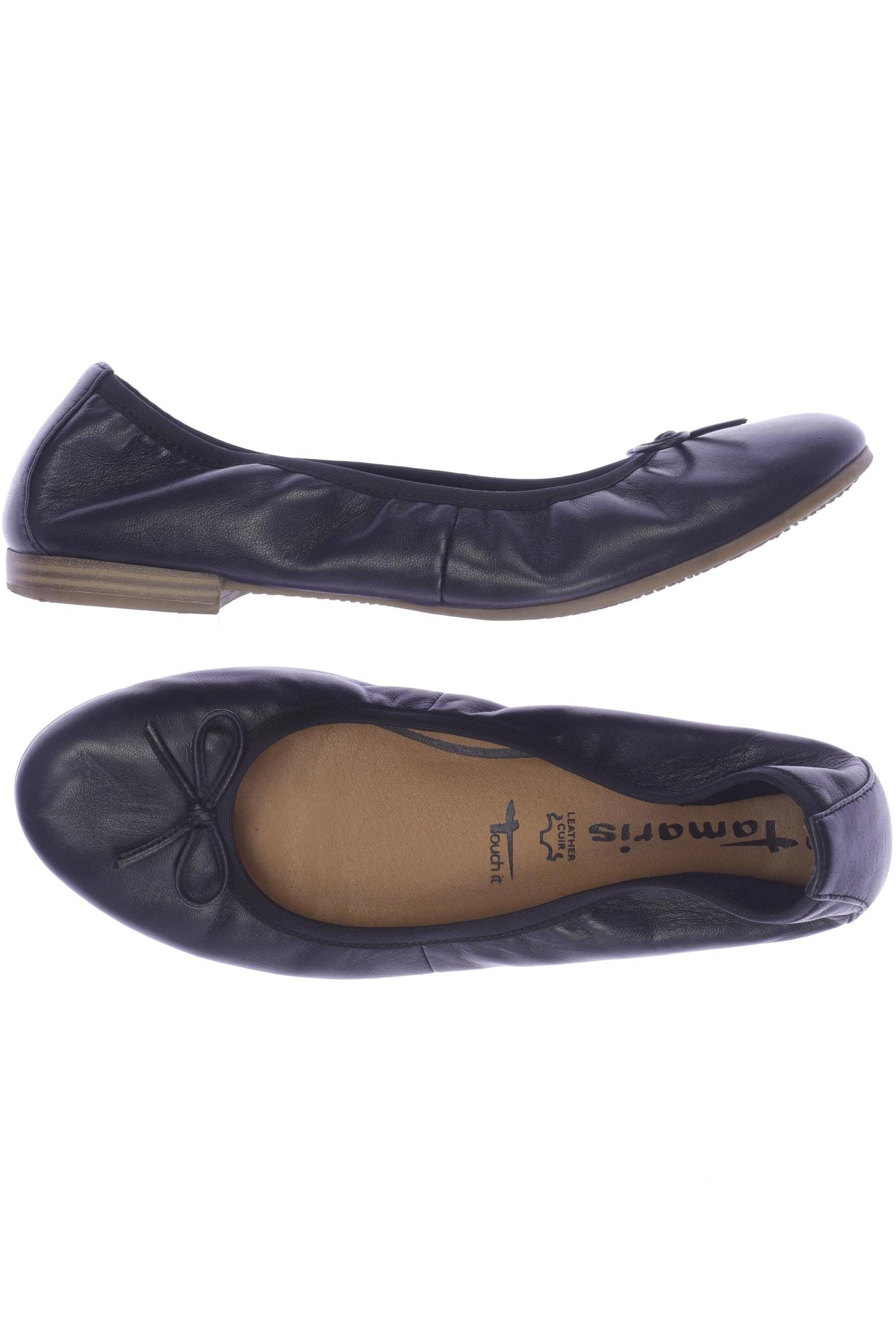 

Tamaris Damen Ballerinas, marineblau, Gr. 38