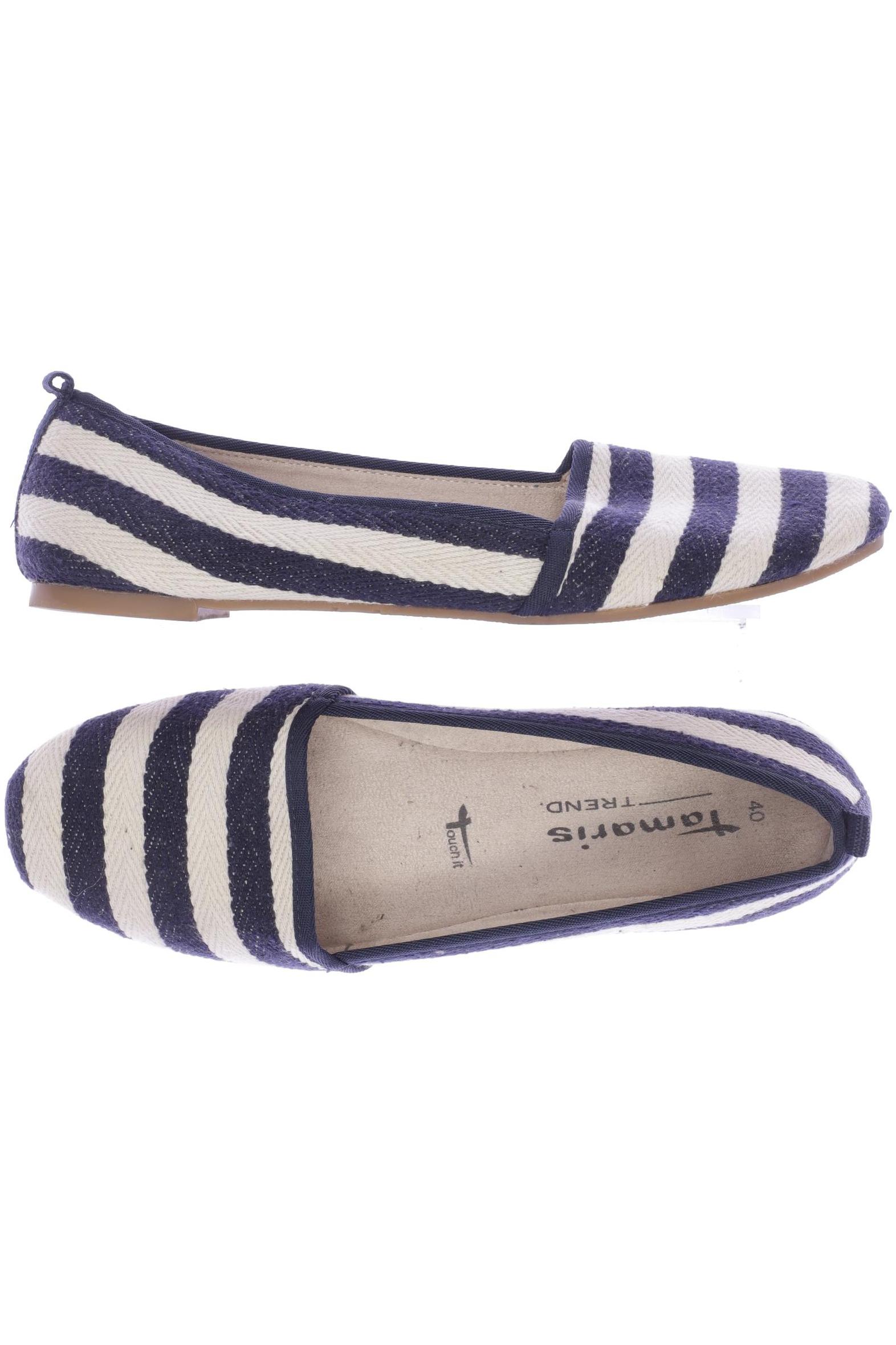 

Tamaris Damen Ballerinas, marineblau, Gr. 40