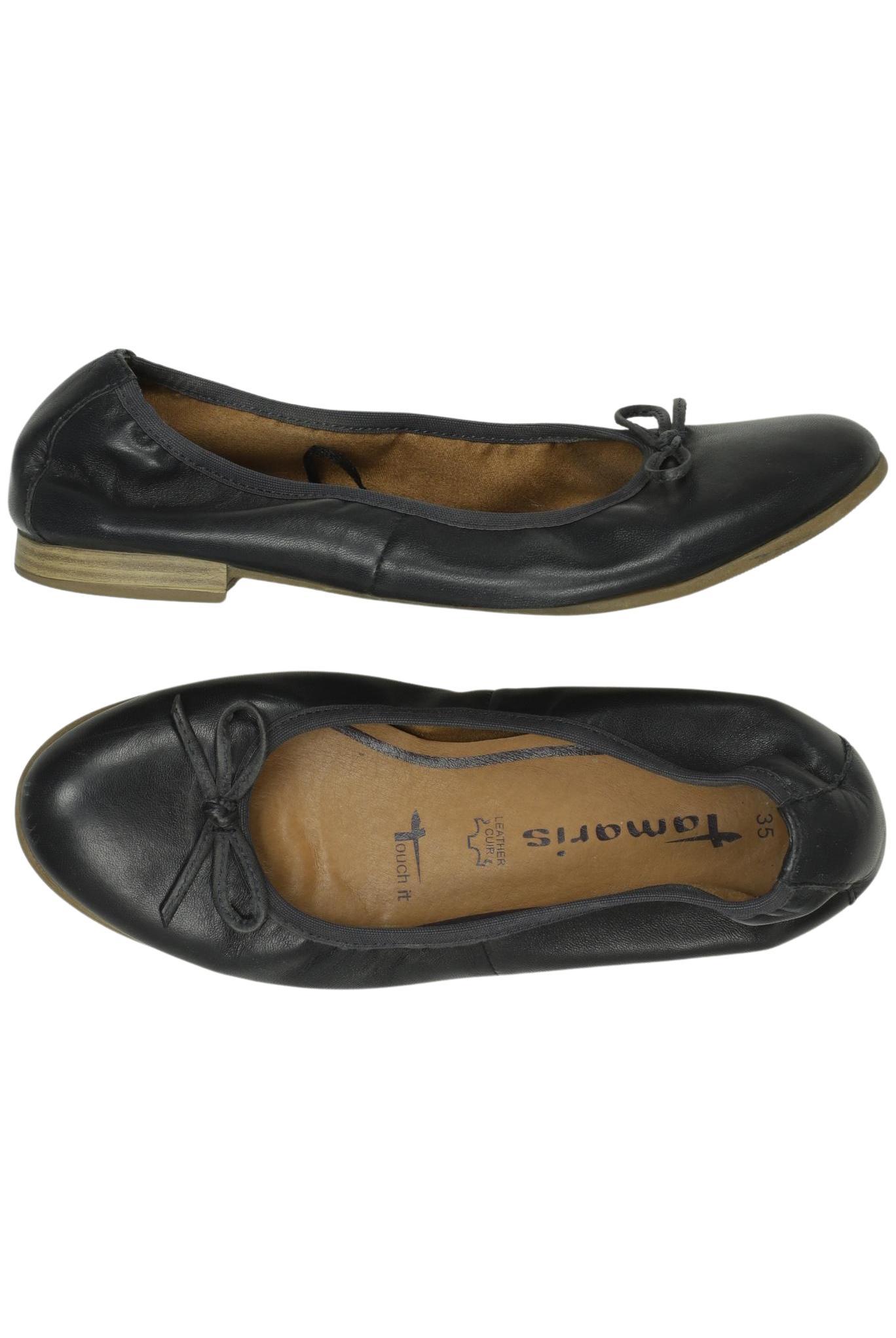 

Tamaris Damen Ballerinas, marineblau, Gr. 35
