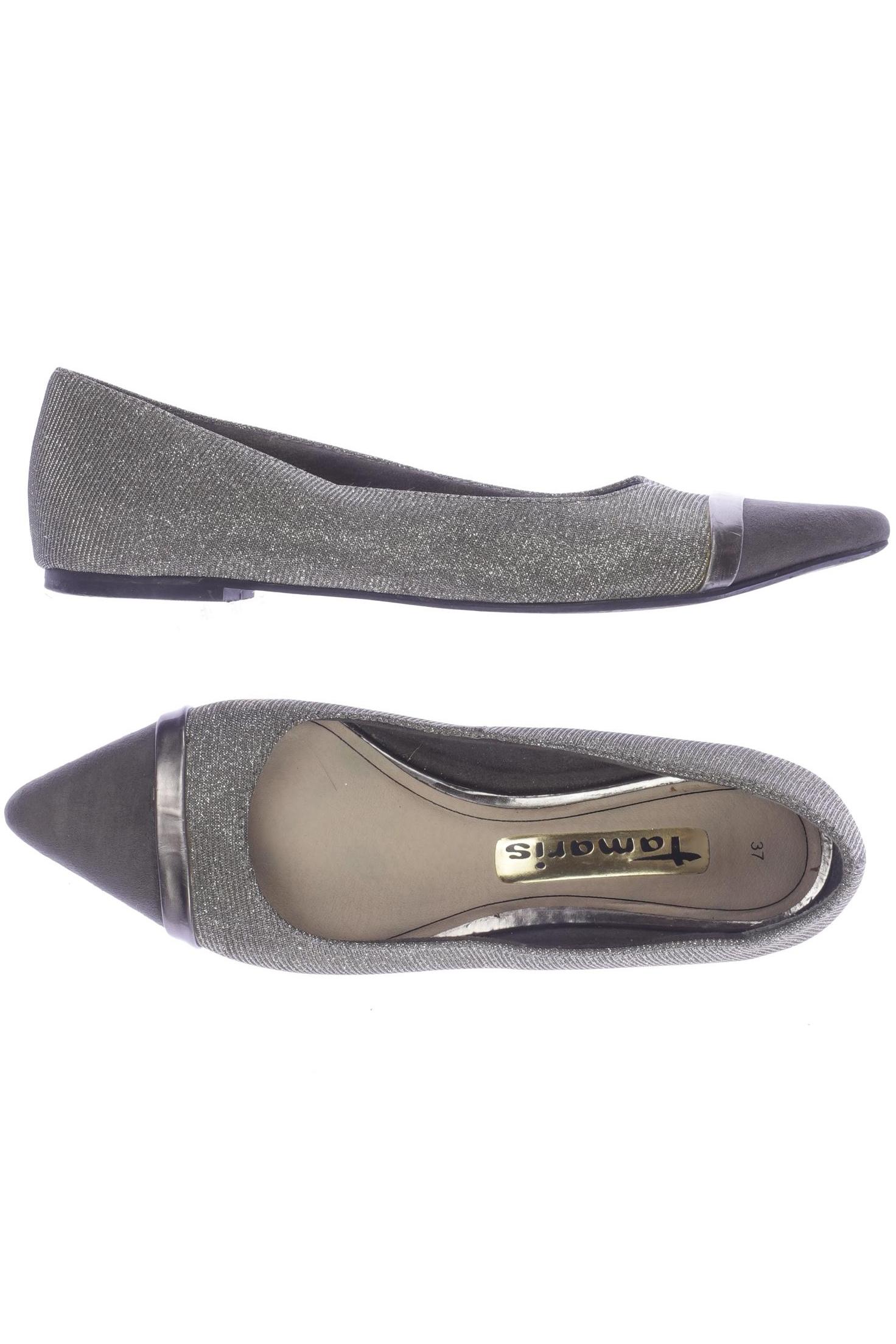 

Tamaris Damen Ballerinas, grau