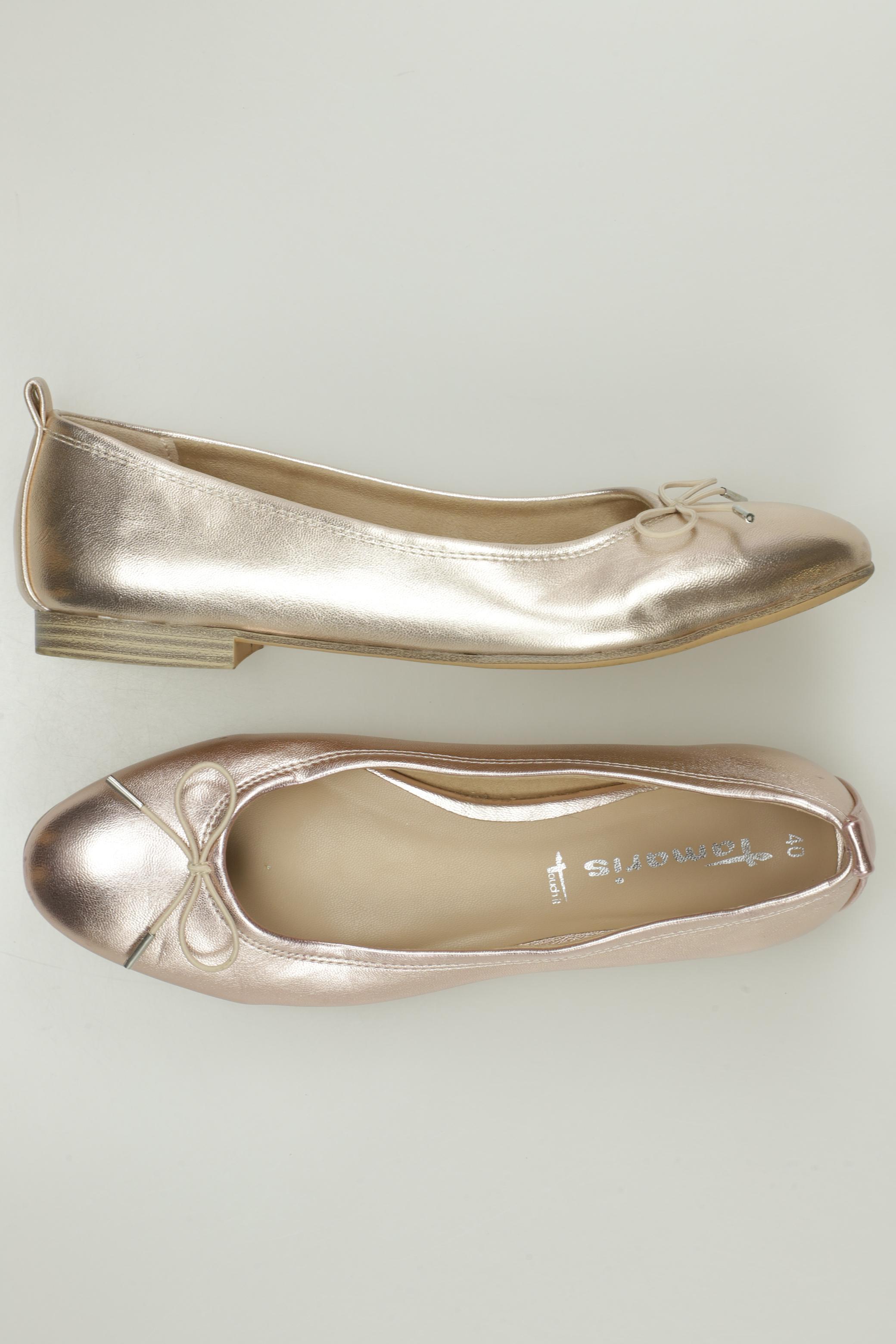 

Tamaris Damen Ballerinas, beige, Gr. 40