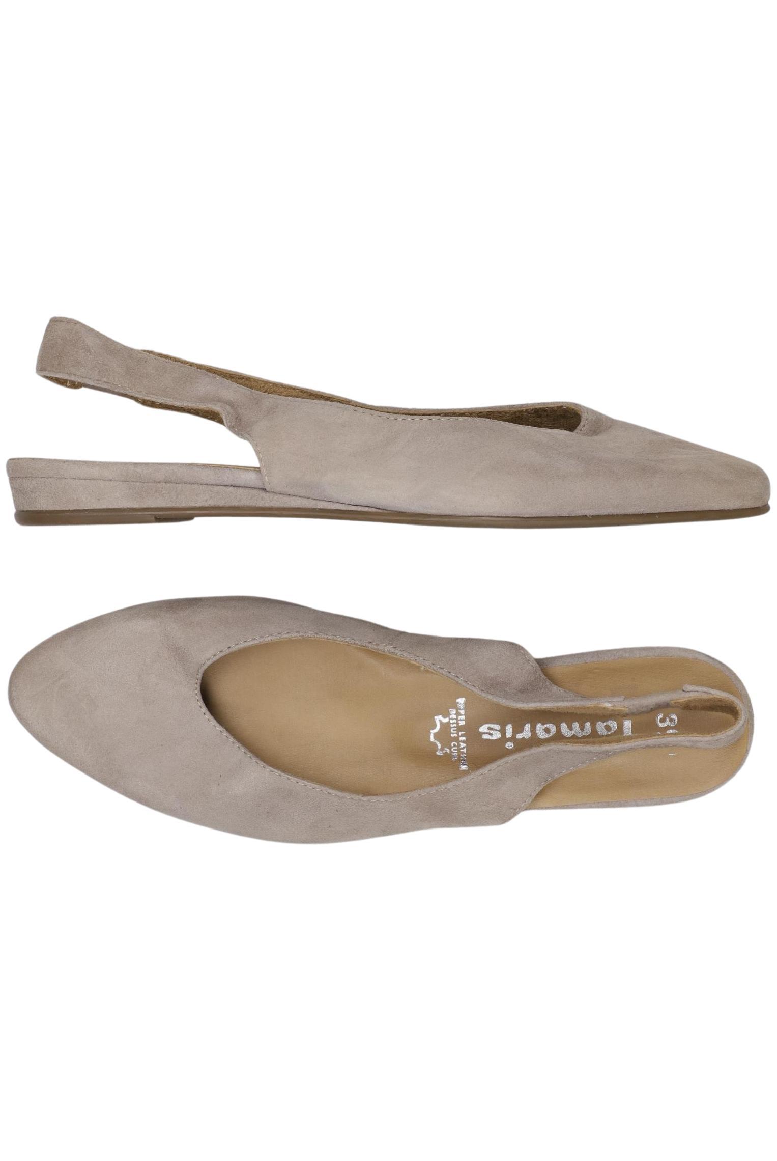 

Tamaris Damen Ballerinas, beige, Gr. 39
