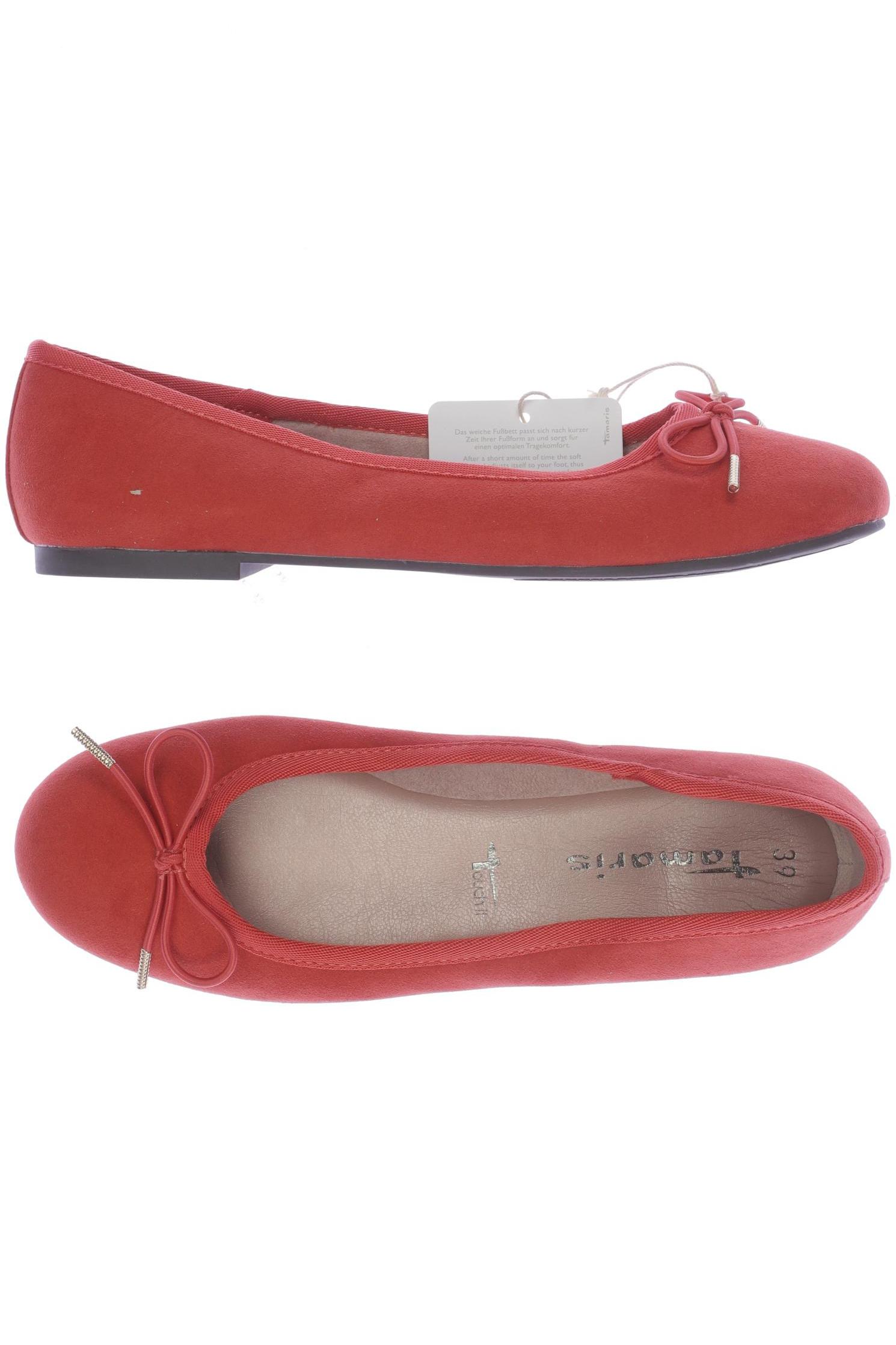 

Tamaris Damen Ballerinas, rot, Gr. 39