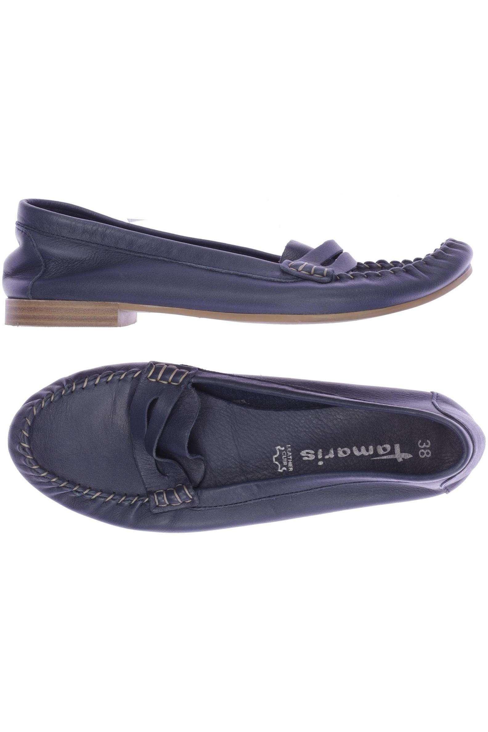 

Tamaris Damen Ballerinas, marineblau, Gr. 38