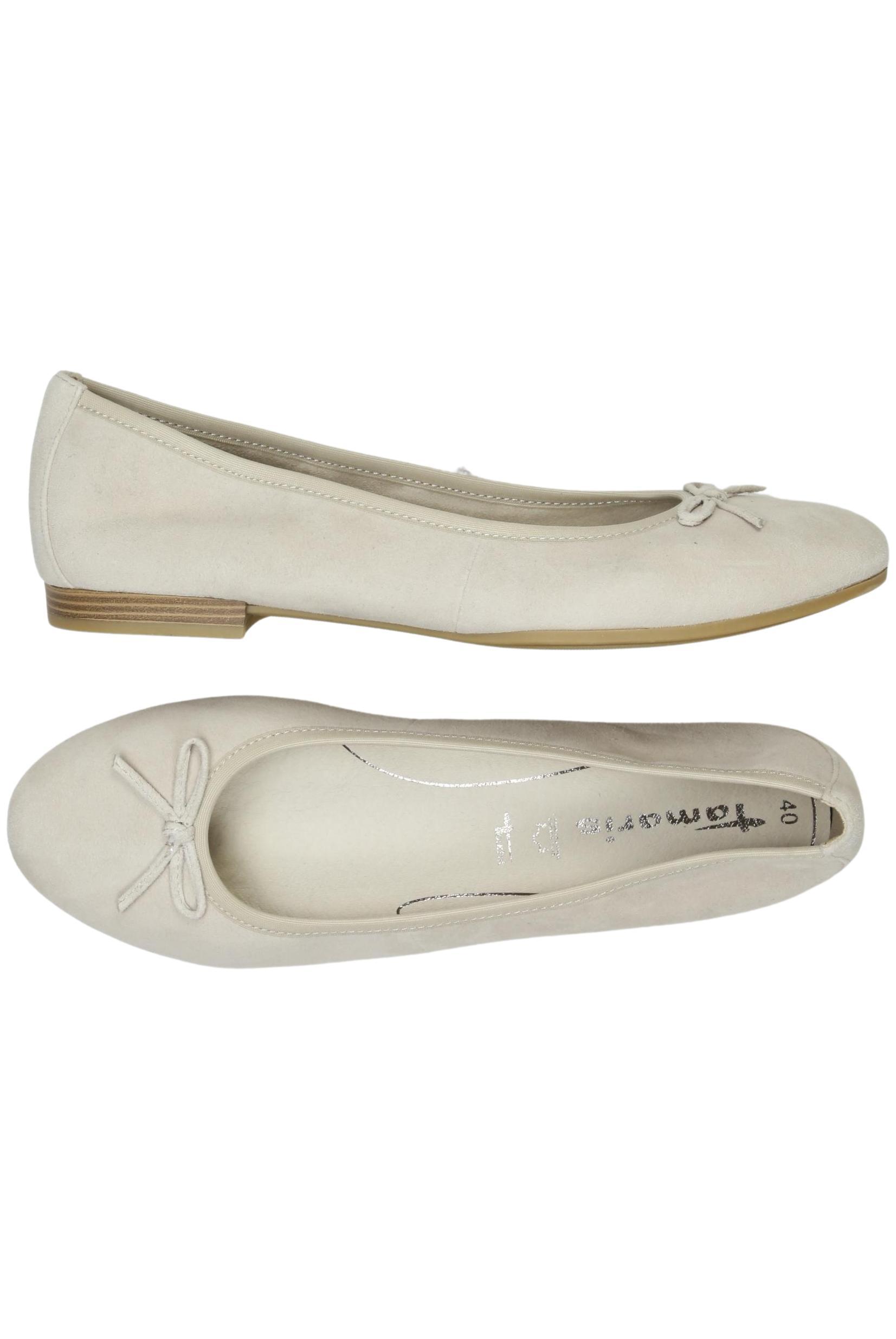 

Tamaris Damen Ballerinas, beige, Gr. 40