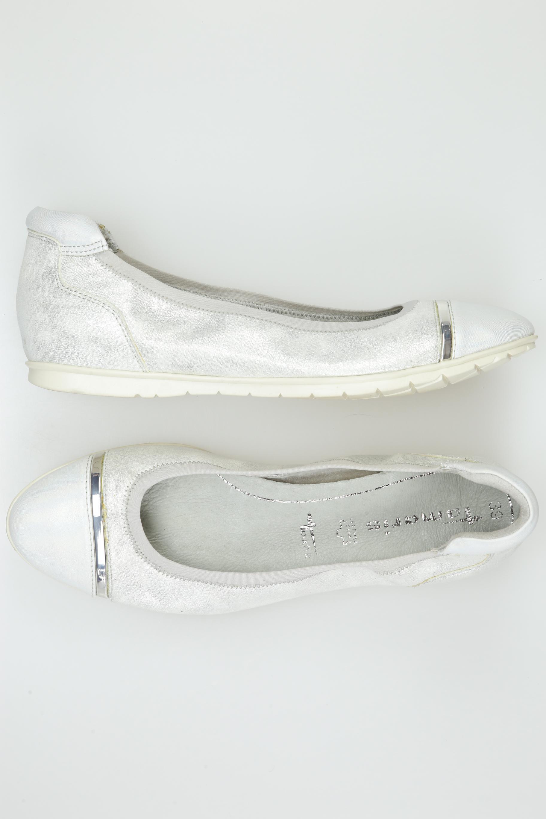 

Tamaris Damen Ballerinas, grau, Gr. 39