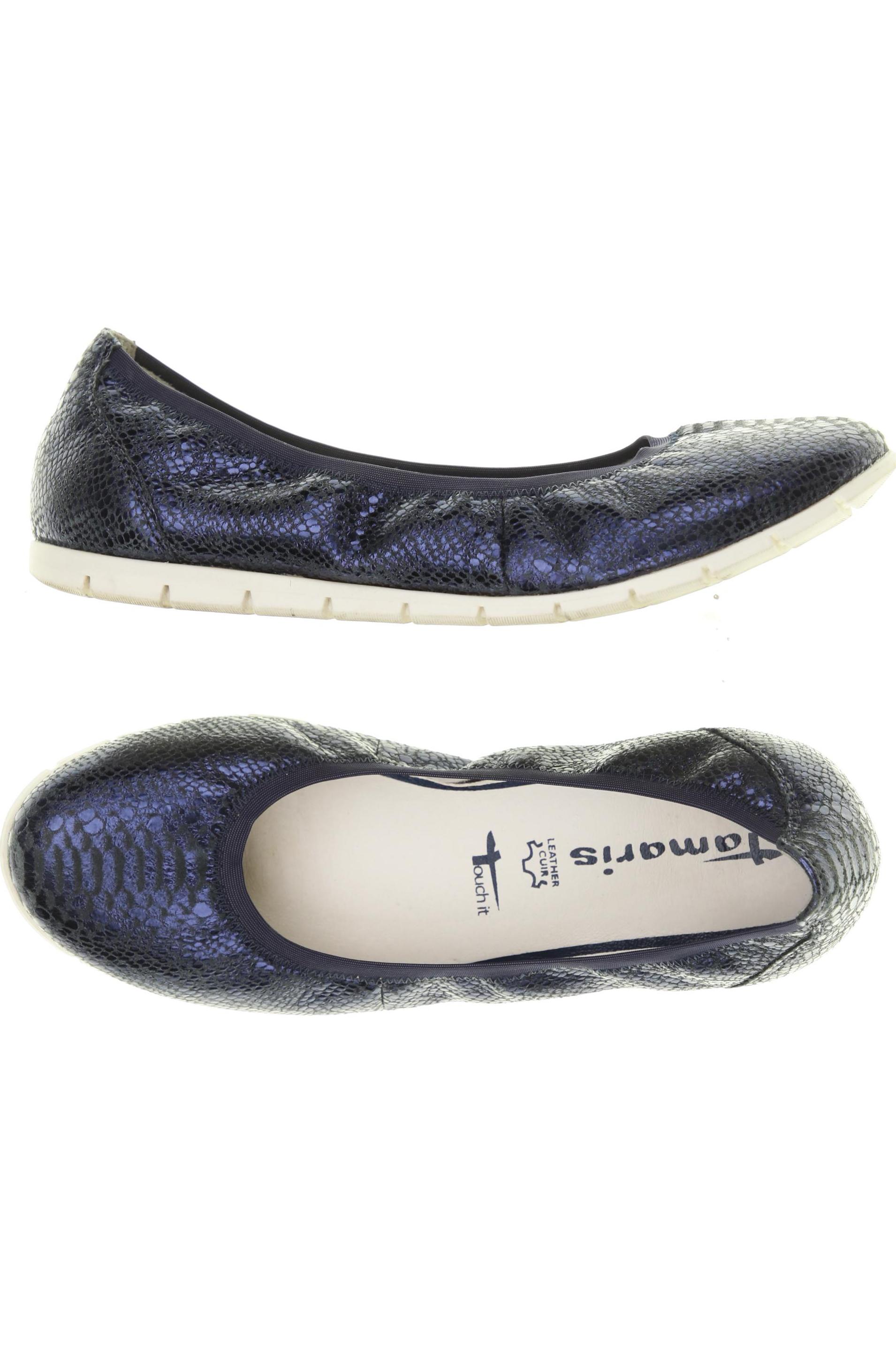 

Tamaris Damen Ballerinas, blau, Gr. 37
