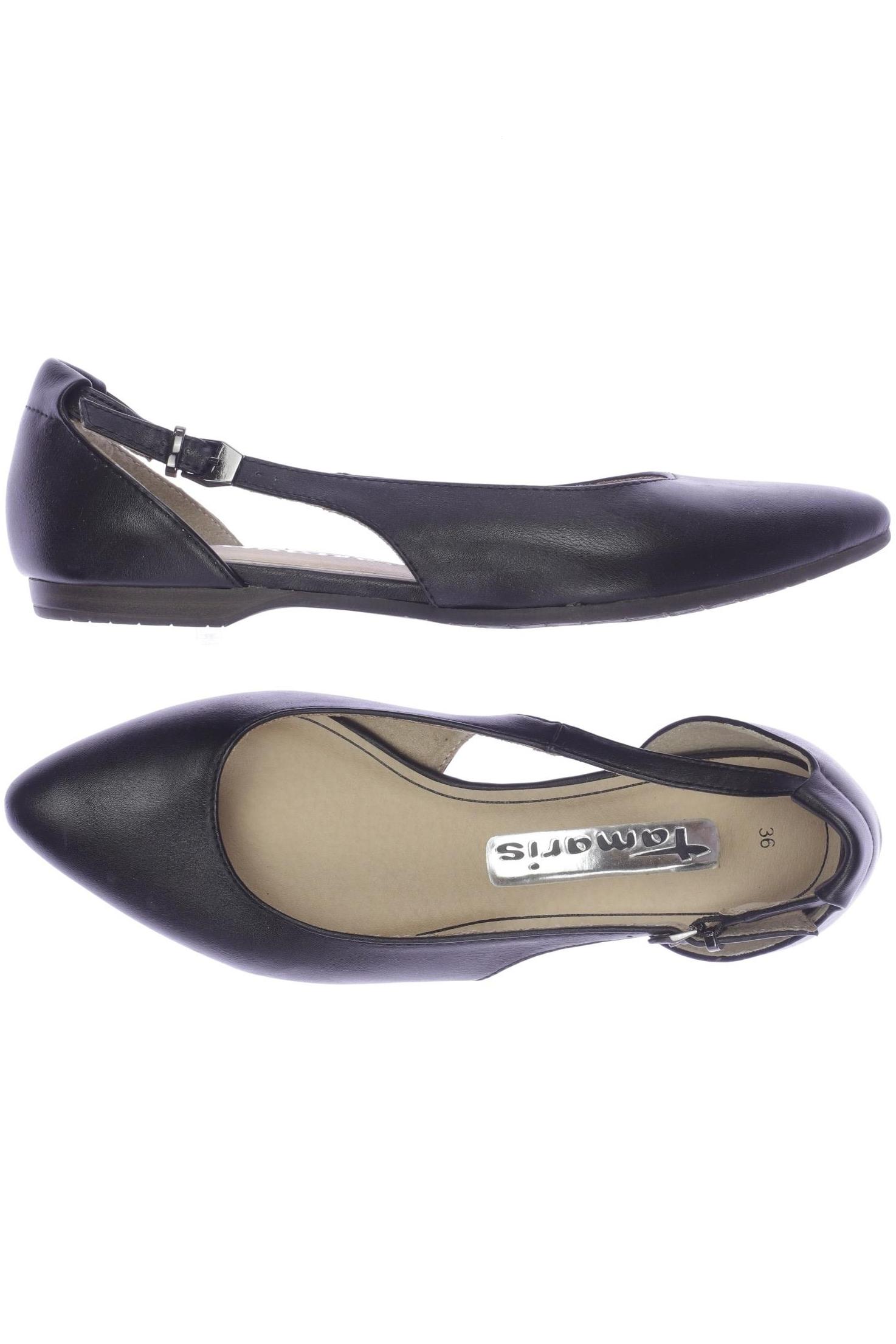 

Tamaris Damen Ballerinas, schwarz, Gr. 36