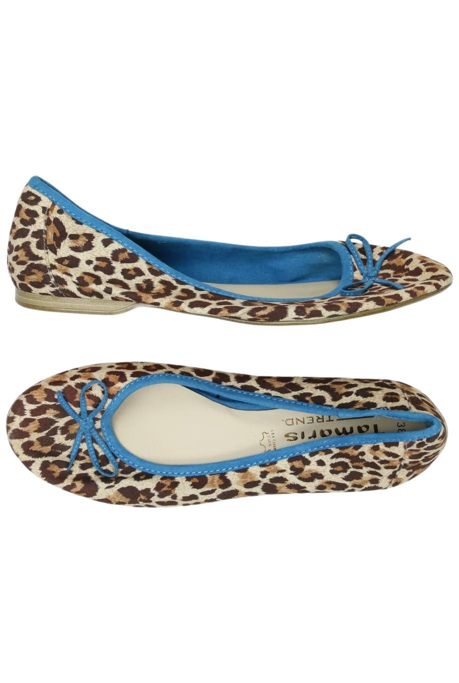 

Tamaris Damen Ballerinas, beige, Gr. 38