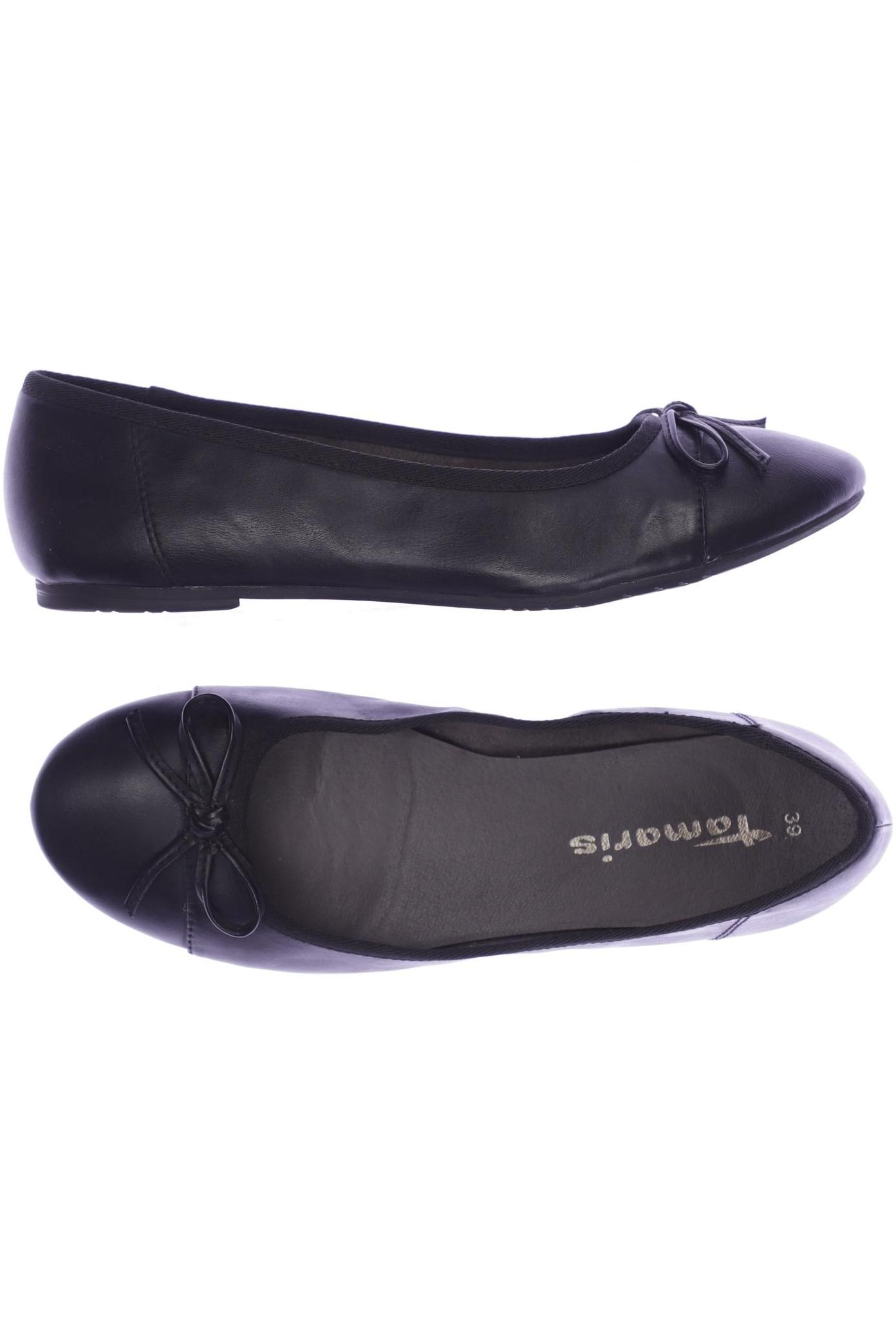 

Tamaris Damen Ballerinas, schwarz, Gr. 39