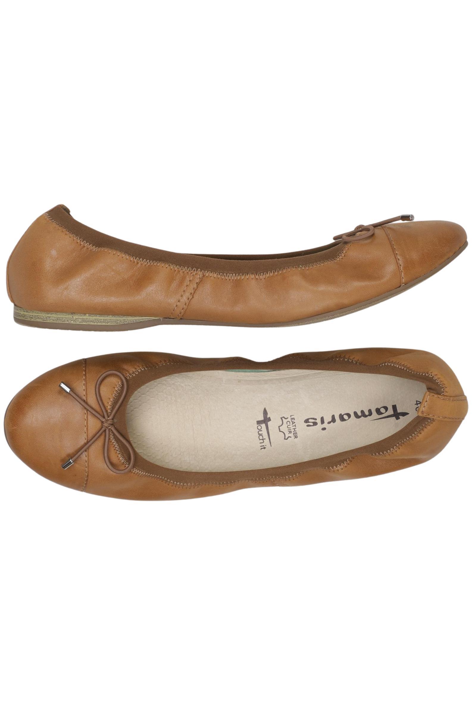 

Tamaris Damen Ballerinas, braun, Gr. 40