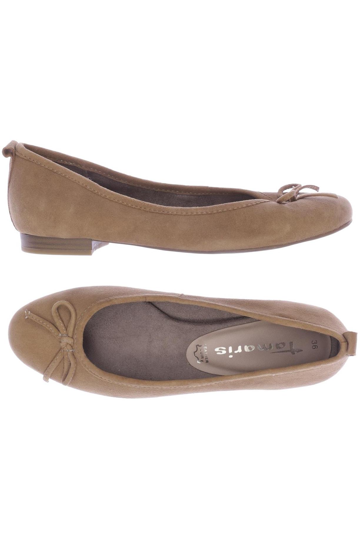 

Tamaris Damen Ballerinas, braun, Gr. 36