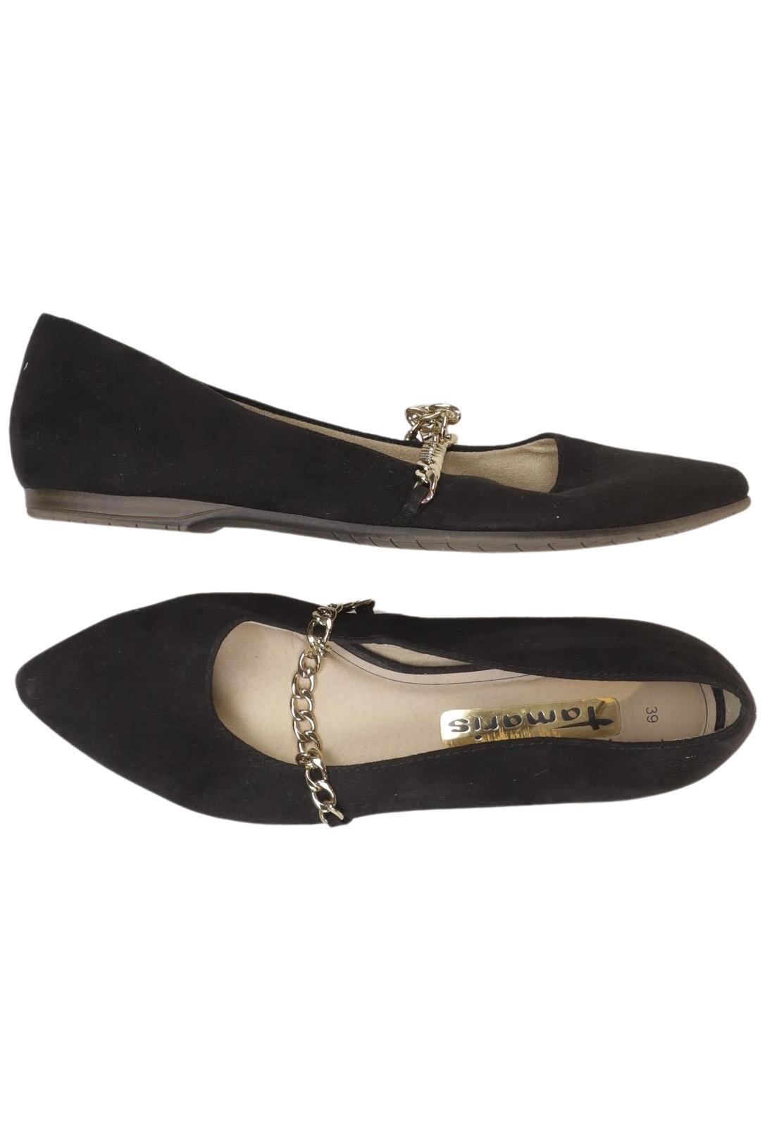 

Tamaris Damen Ballerinas, schwarz, Gr. 39