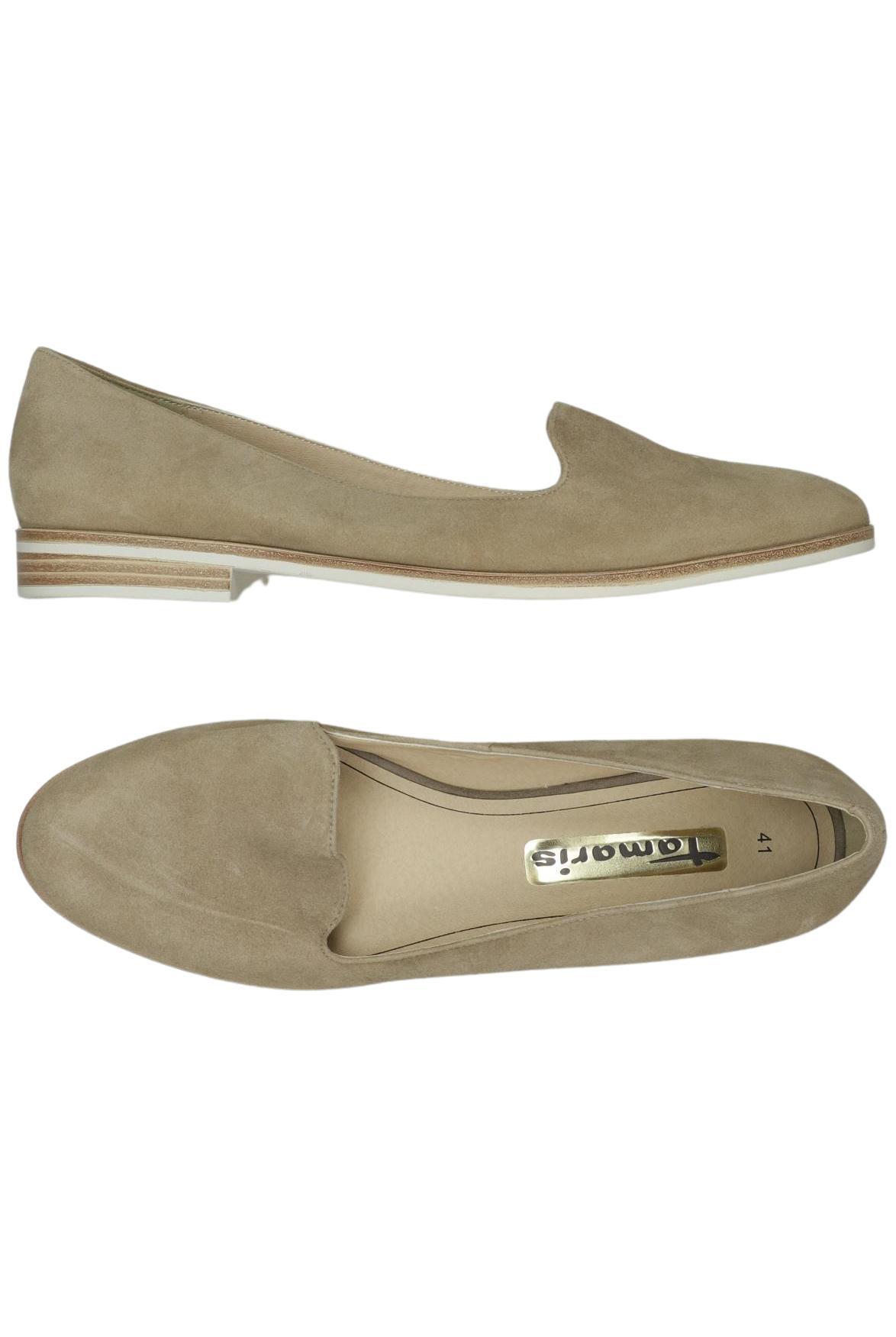 

Tamaris Damen Ballerinas, beige, Gr. 41