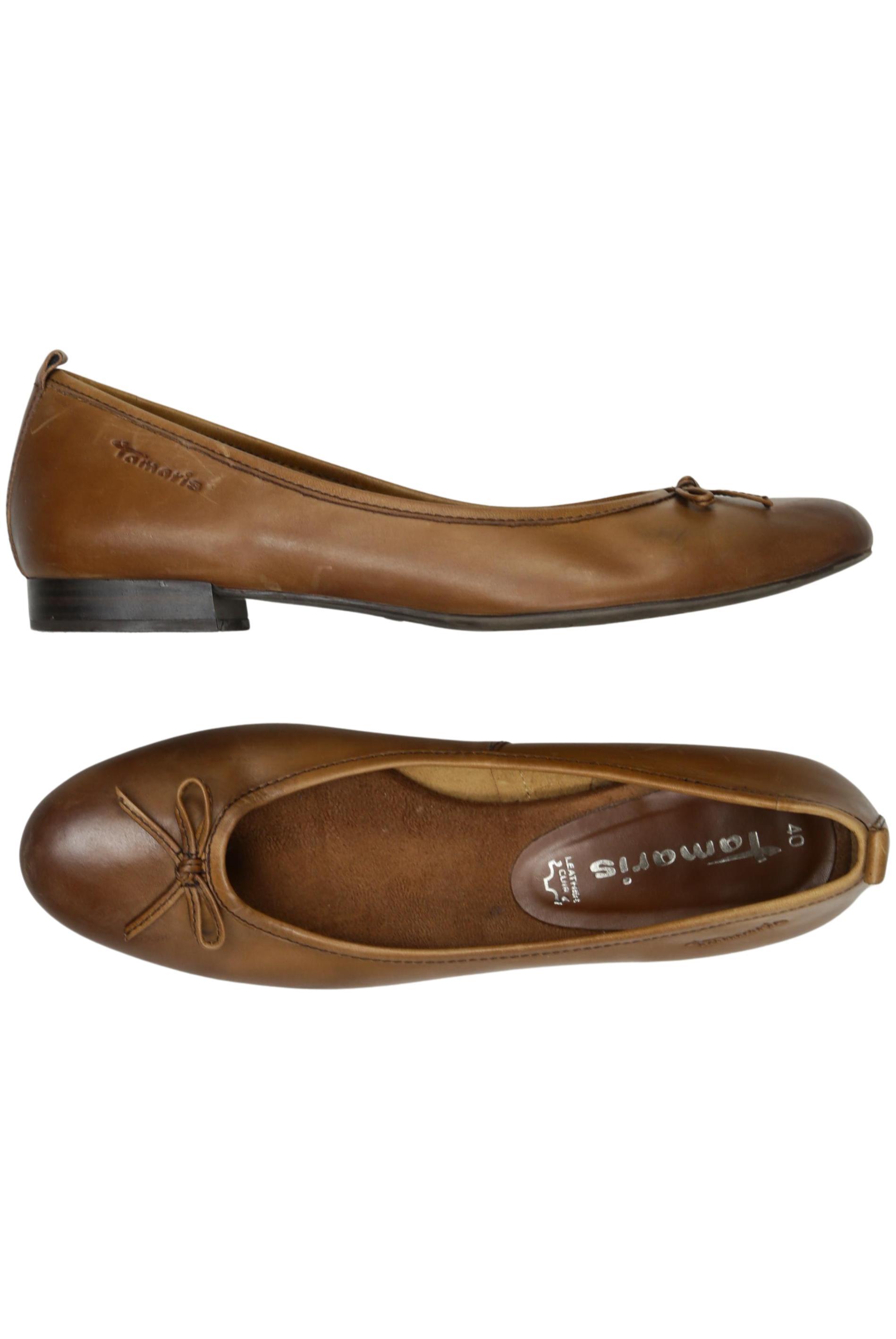

Tamaris Damen Ballerinas, braun, Gr. 40