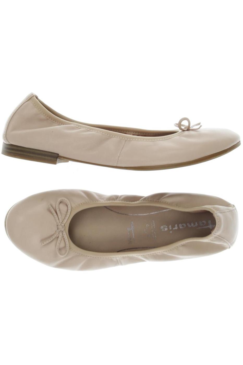 

Tamaris Damen Ballerinas, beige, Gr. 38