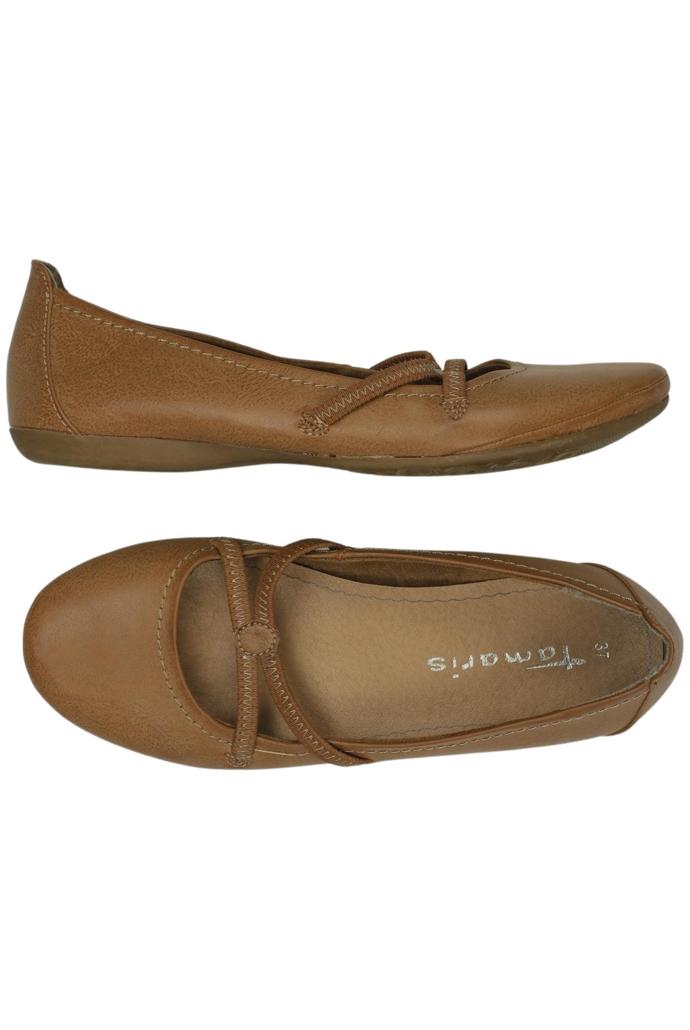 

Tamaris Damen Ballerinas, braun, Gr. 37