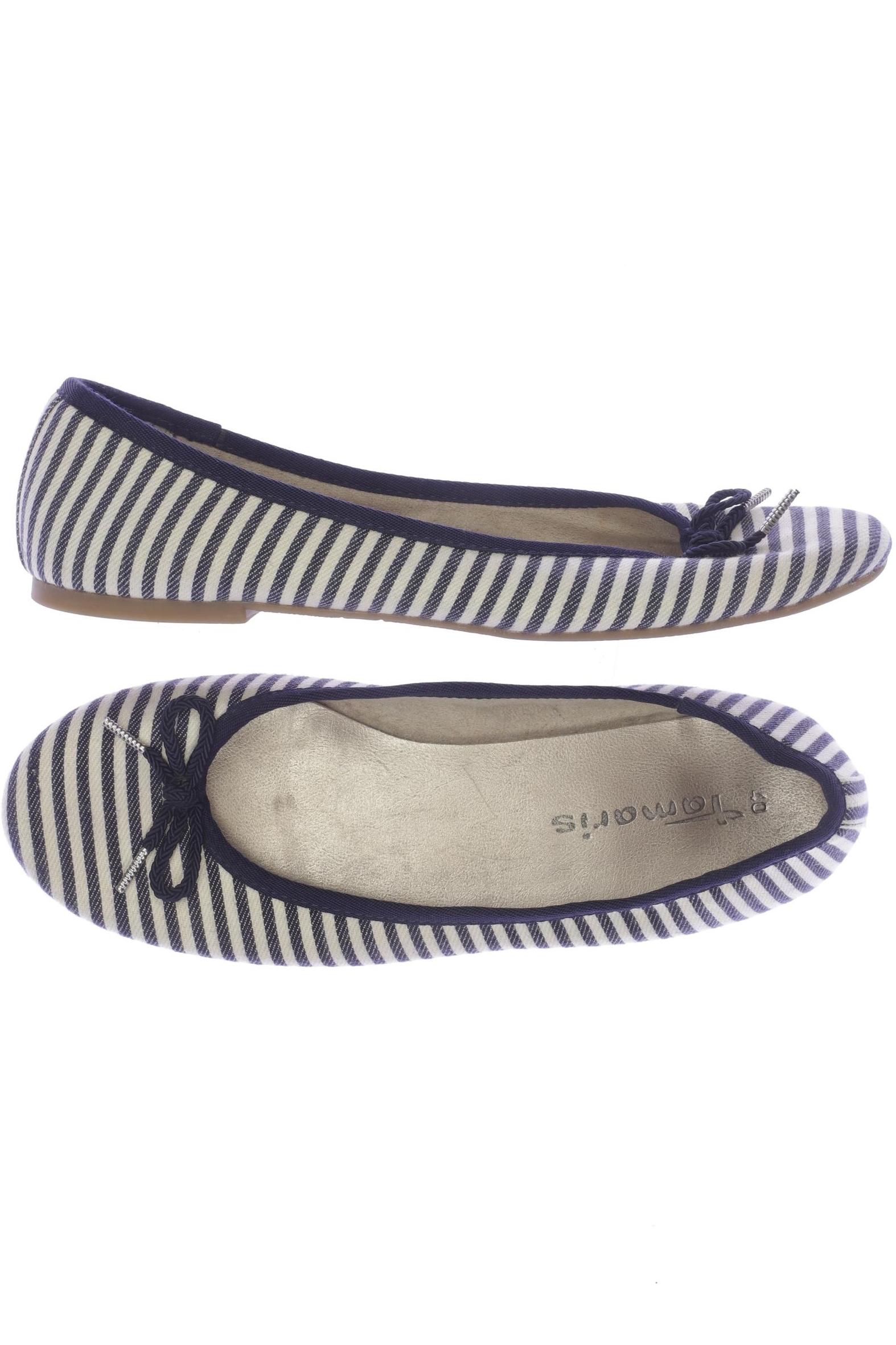 

Tamaris Damen Ballerinas, cremeweiß, Gr. 40