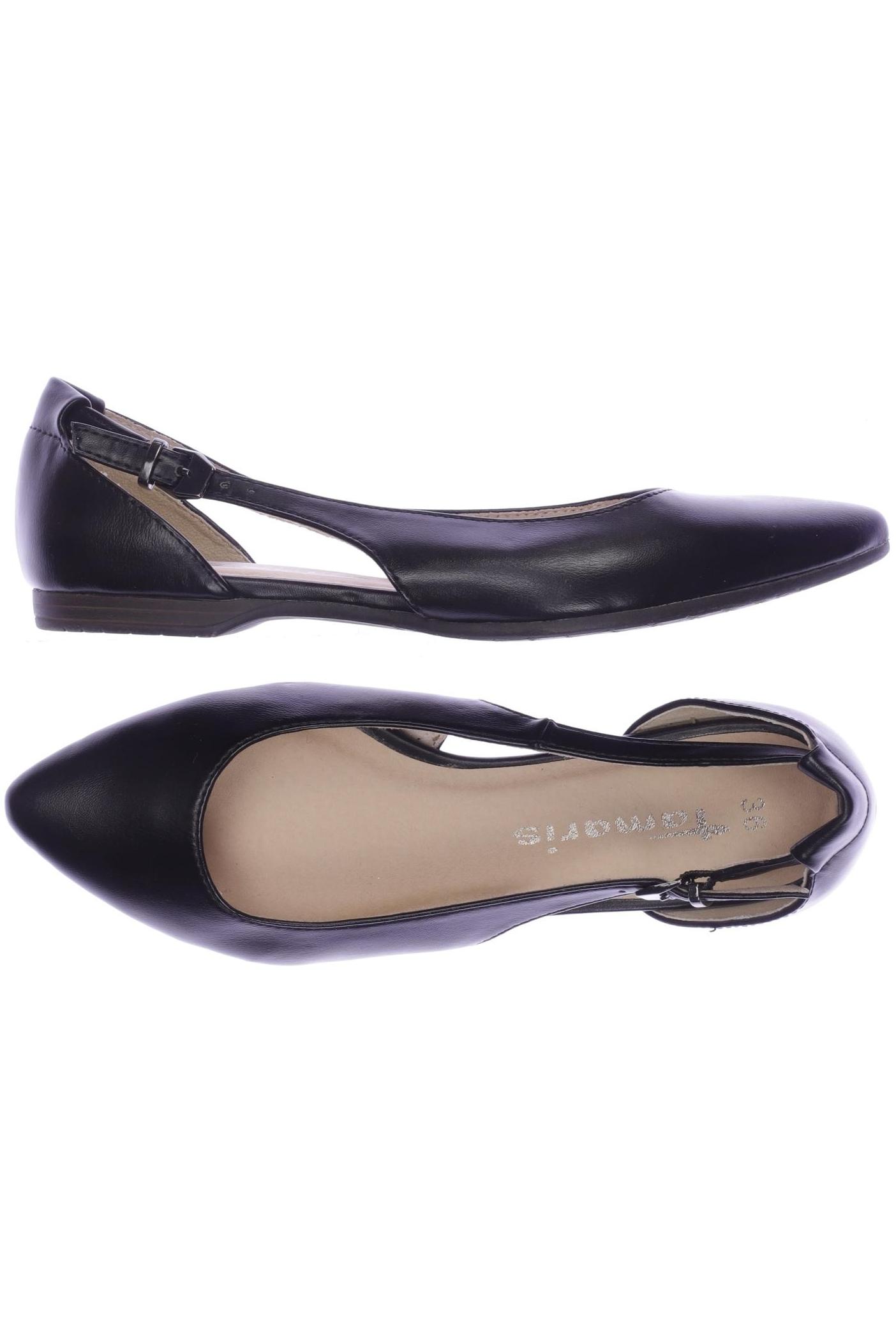 

Tamaris Damen Ballerinas, schwarz, Gr. 36