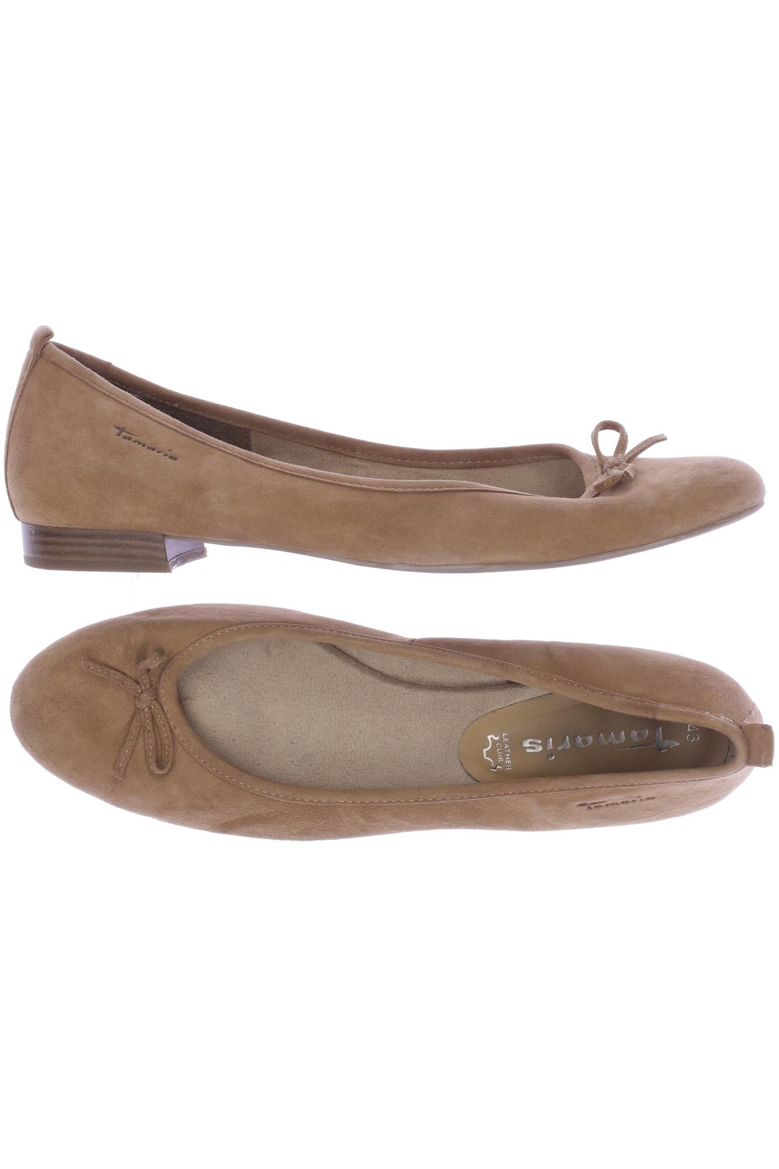 

Tamaris Damen Ballerinas, braun, Gr. 43