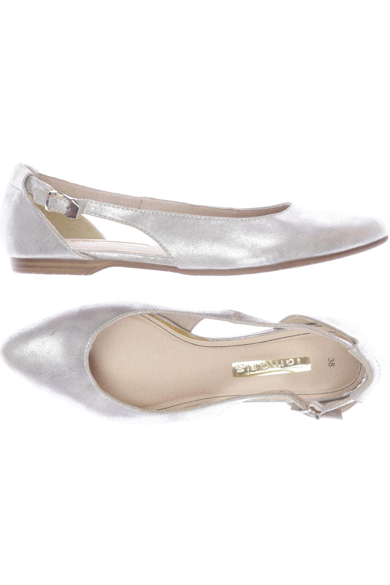 

Tamaris Damen Ballerinas, silber