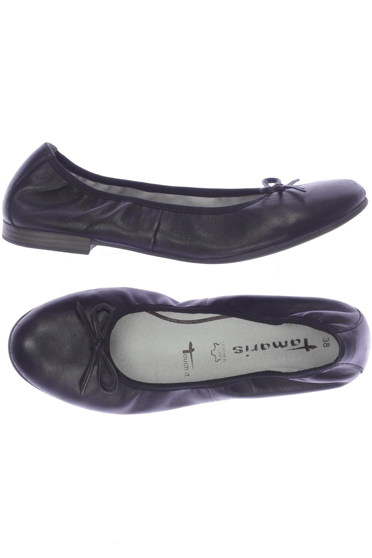 

Tamaris Damen Ballerinas, schwarz, Gr. 38