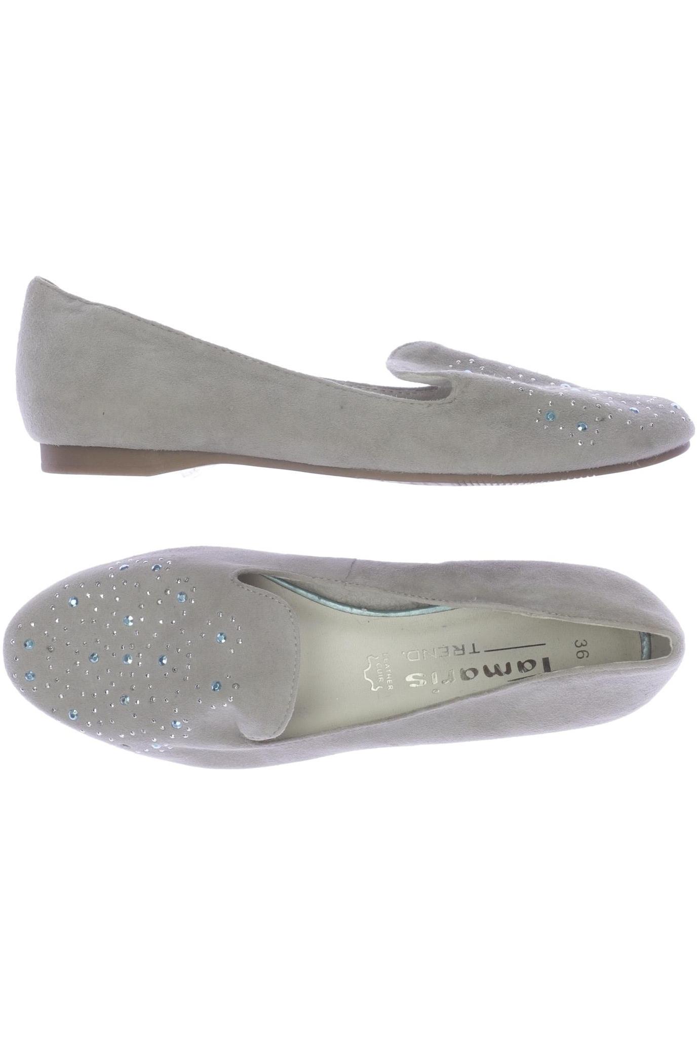 

Tamaris Damen Ballerinas, grau, Gr. 36
