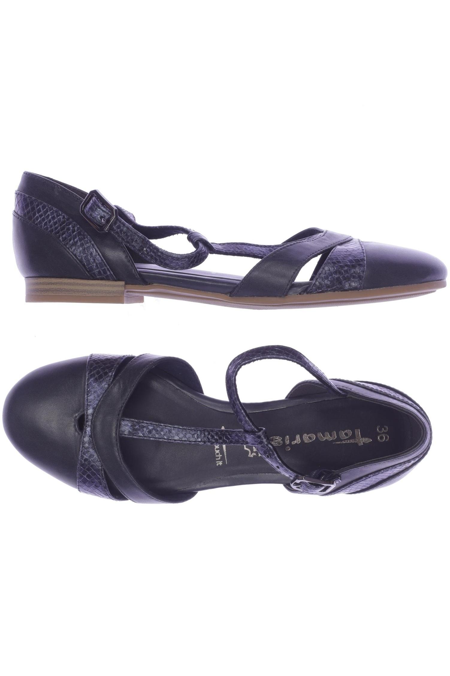 

Tamaris Damen Ballerinas, marineblau, Gr. 36