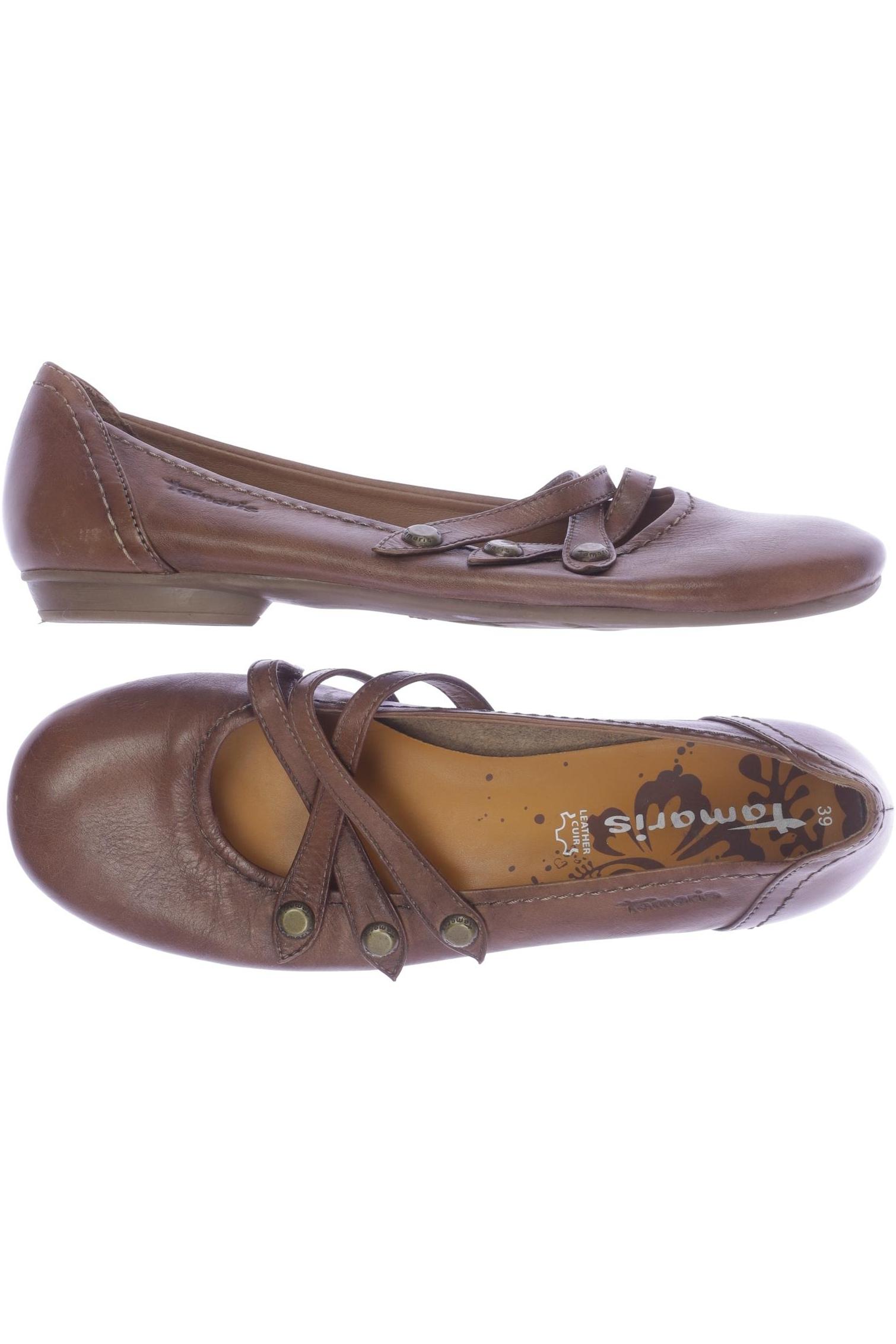 

Tamaris Damen Ballerinas, braun, Gr. 39