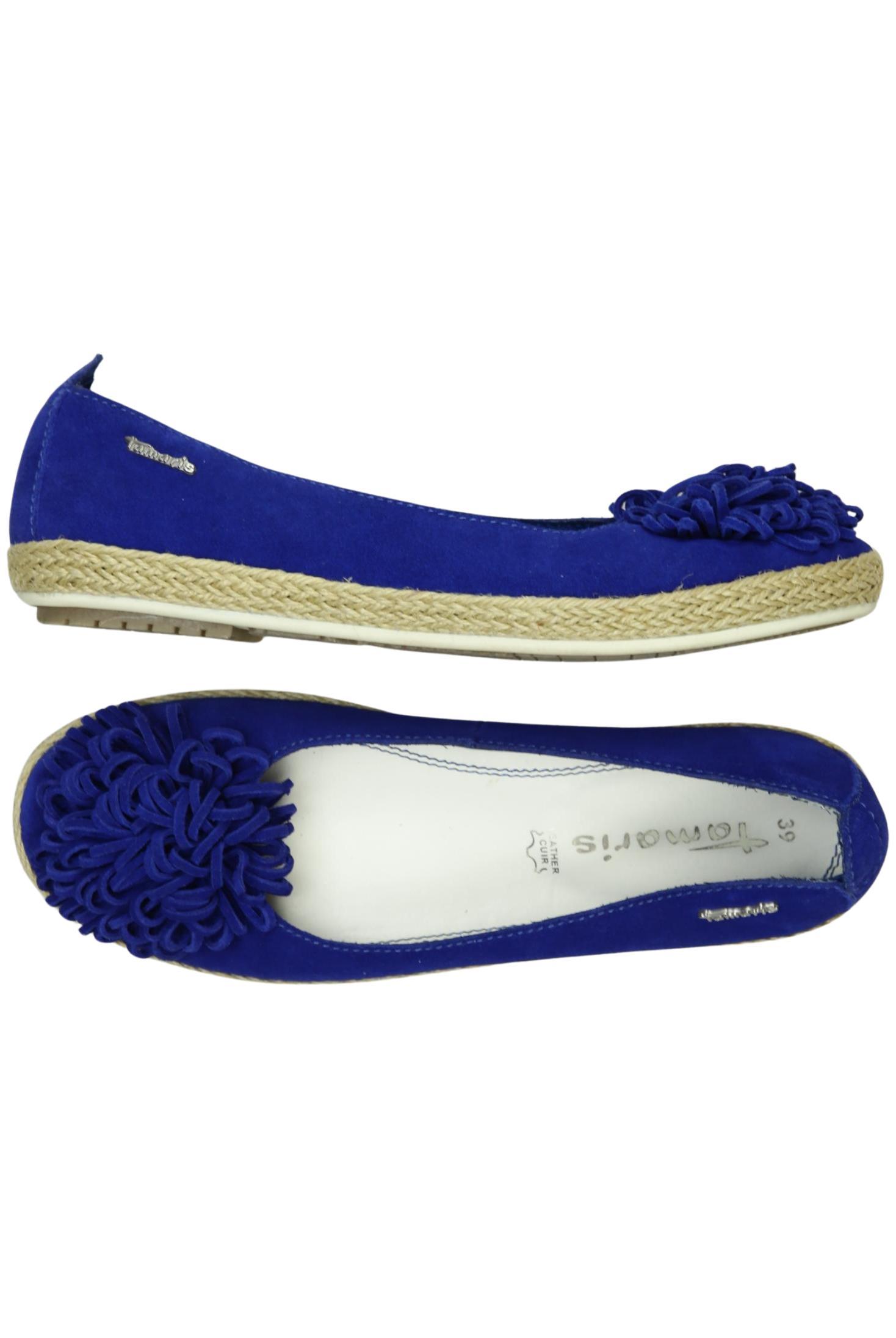 

Tamaris Damen Ballerinas, blau, Gr. 39