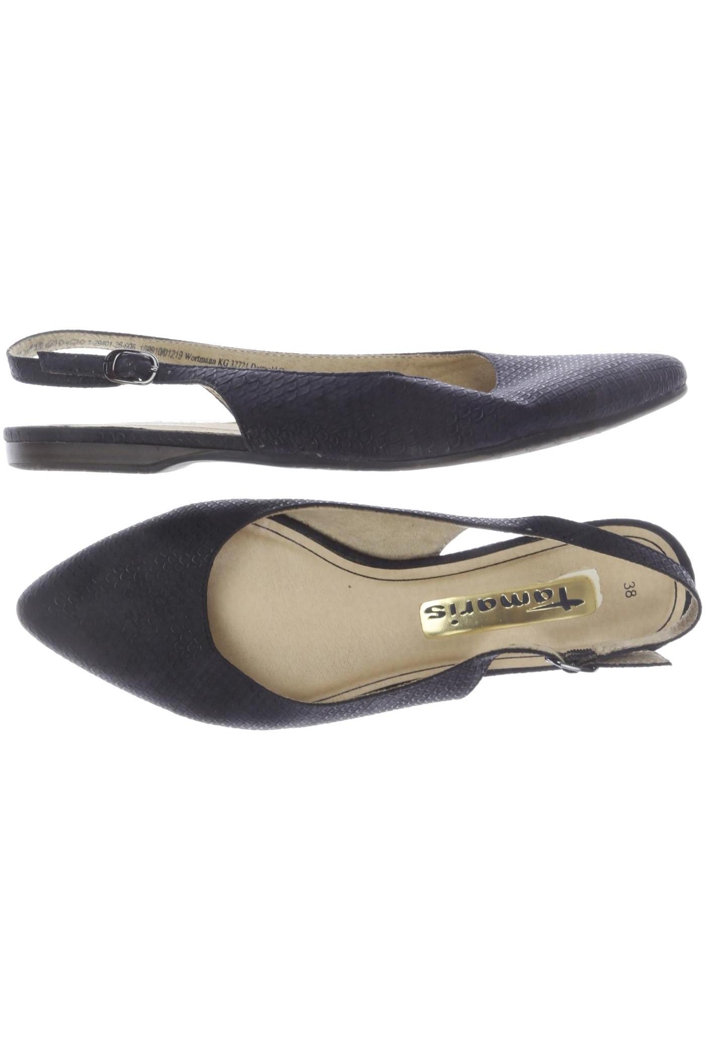 

Tamaris Damen Ballerinas, schwarz, Gr. 38