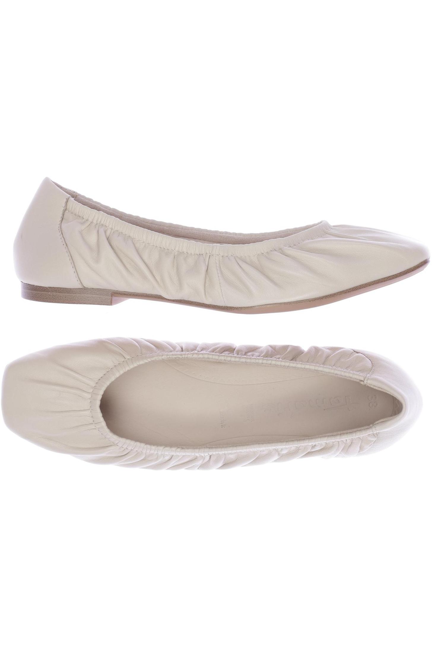 

Tamaris Damen Ballerinas, cremeweiß, Gr. 38