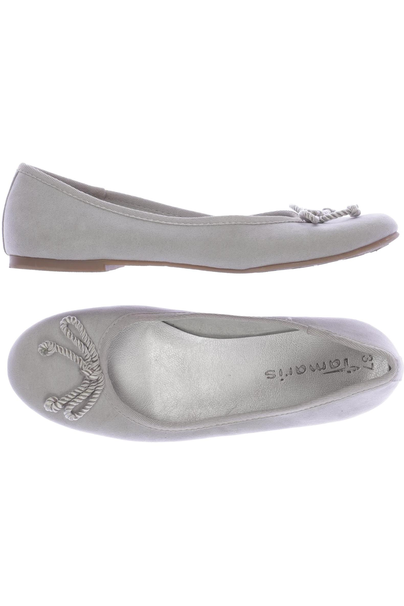 

Tamaris Damen Ballerinas, grau, Gr. 37