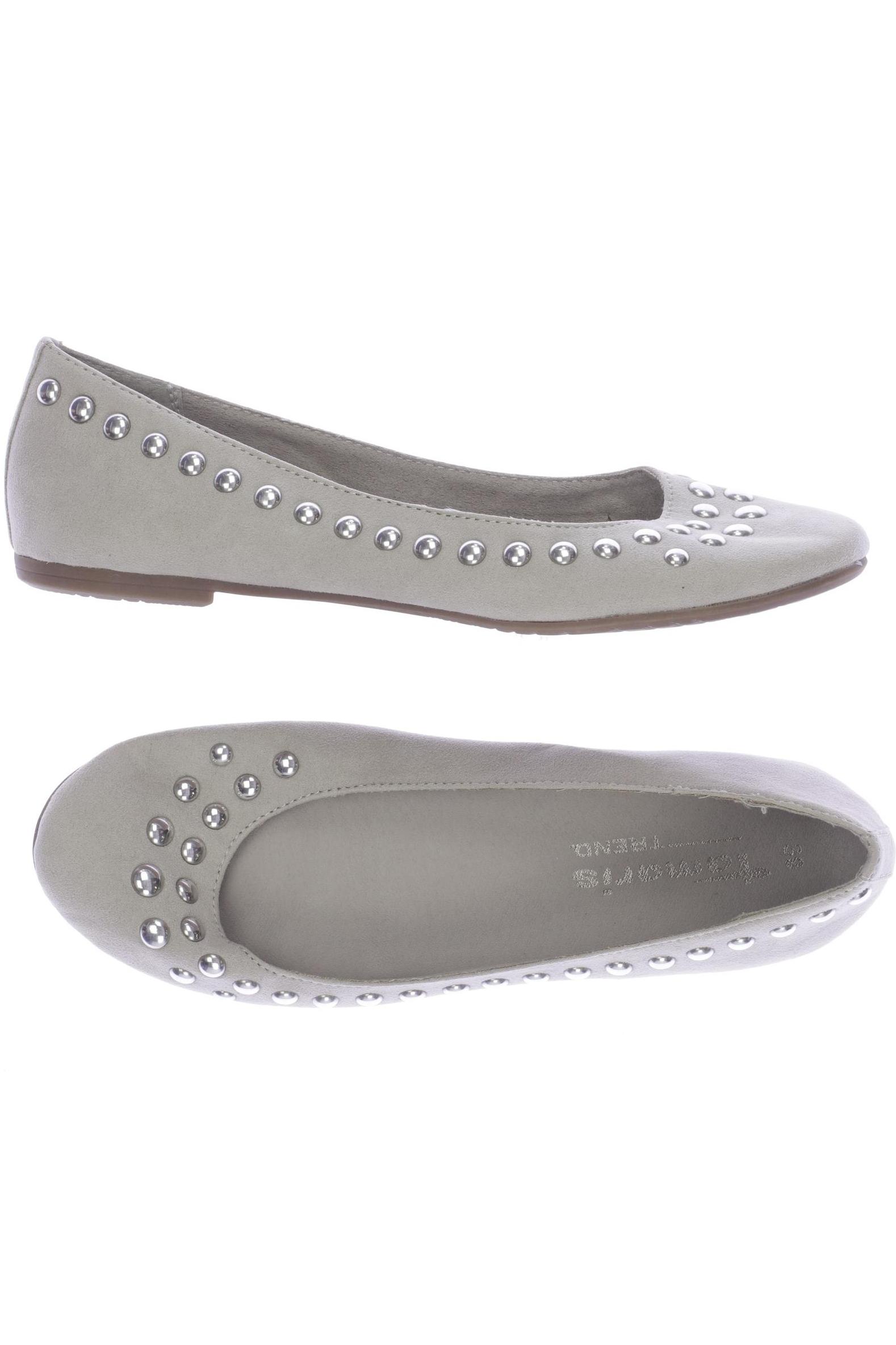

Tamaris Damen Ballerinas, beige, Gr. 39