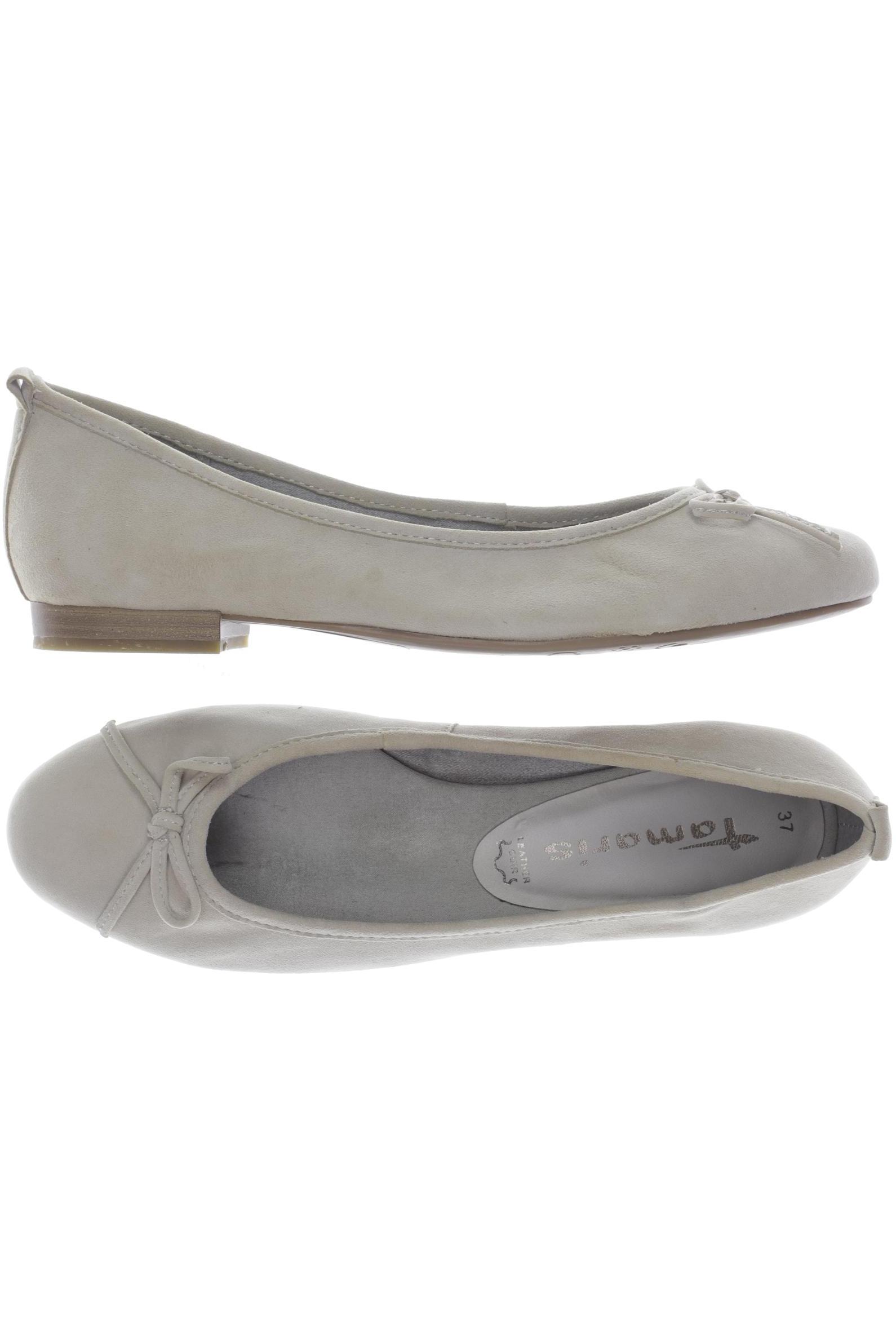 

Tamaris Damen Ballerinas, cremeweiß, Gr. 37