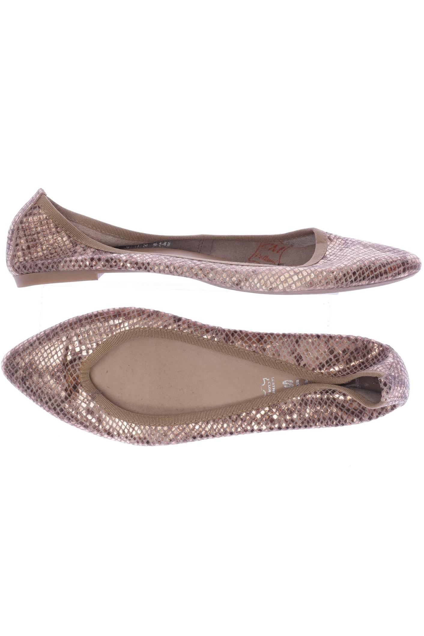 

Tamaris Damen Ballerinas, beige, Gr. 42