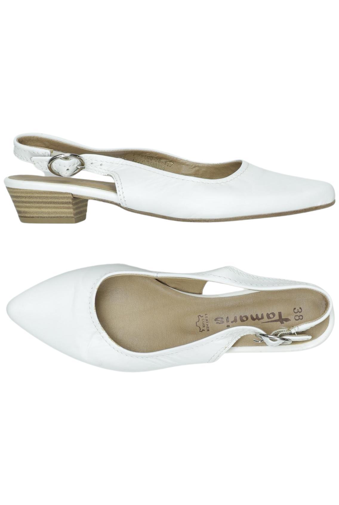 

Tamaris Damen Ballerinas, weiß, Gr. 38