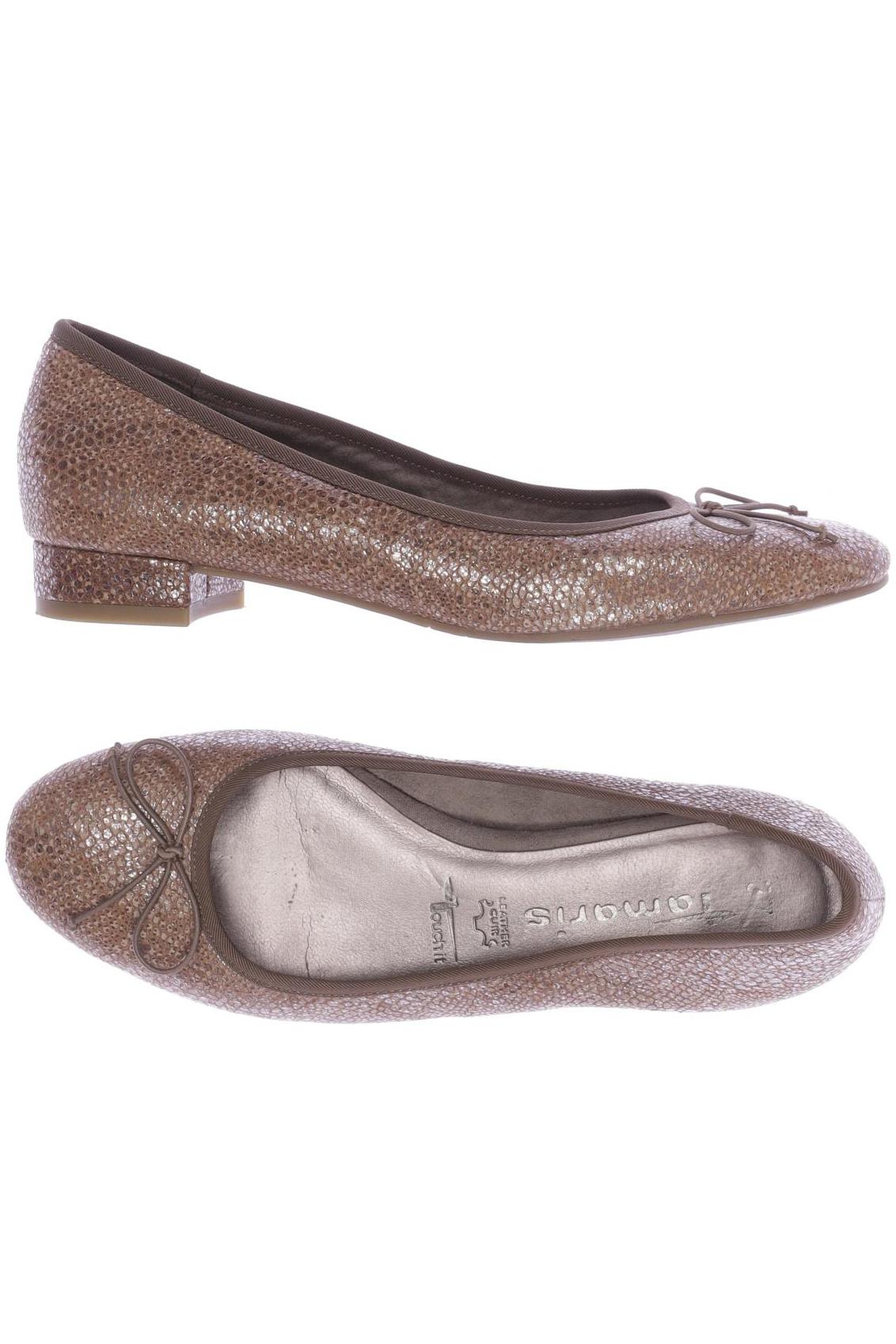 

Tamaris Damen Ballerinas, braun, Gr. 37