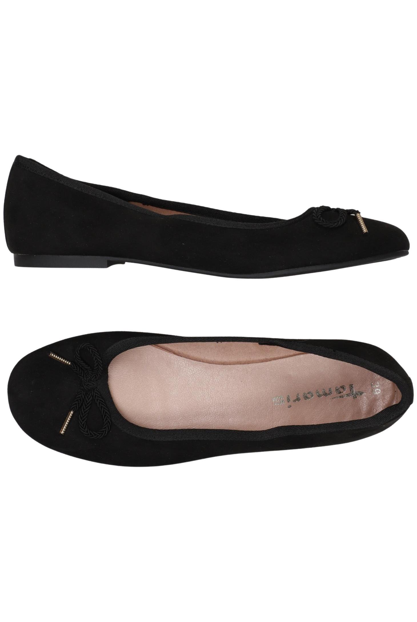 

Tamaris Damen Ballerinas, schwarz, Gr. 39