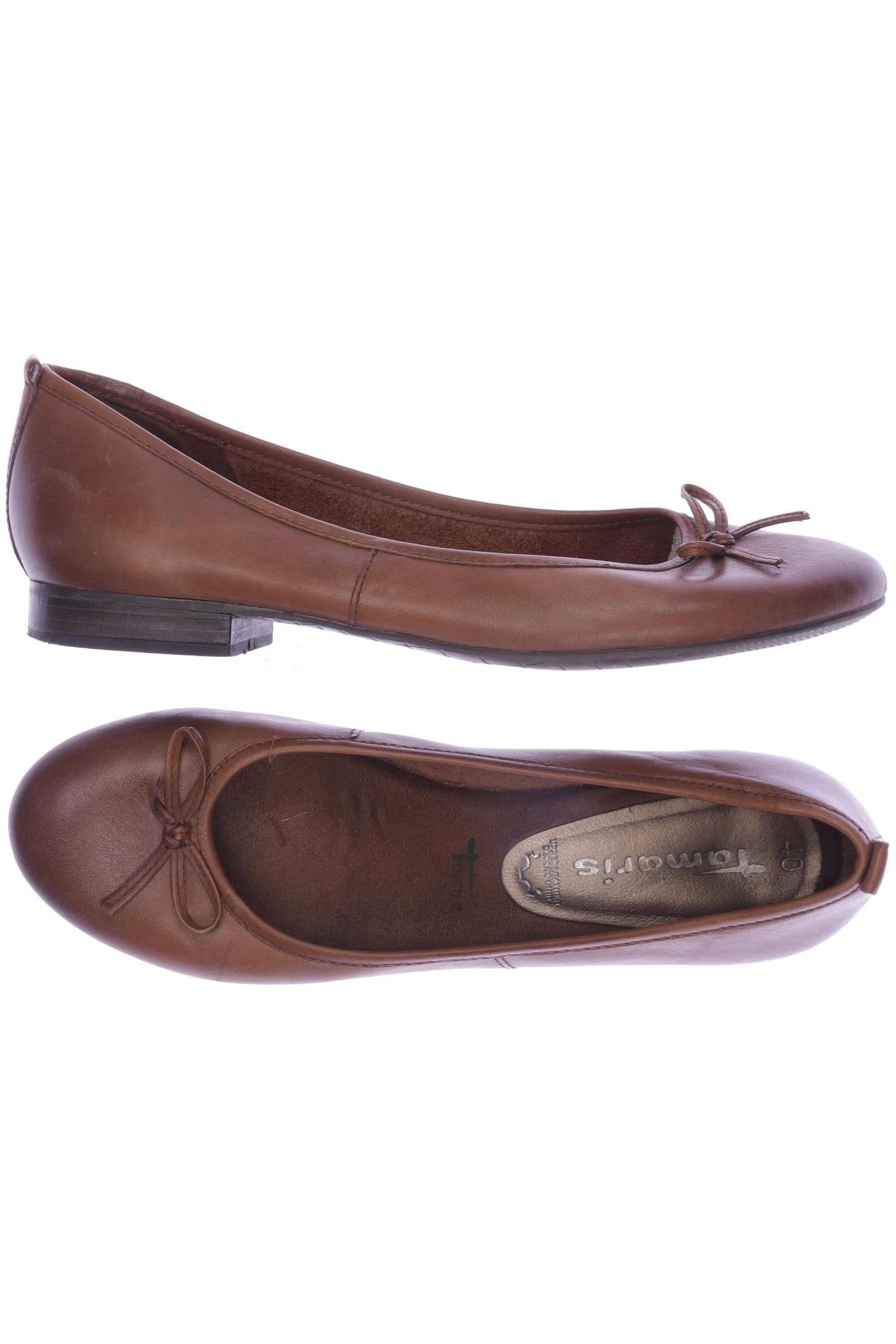 

Tamaris Damen Ballerinas, braun, Gr. 40