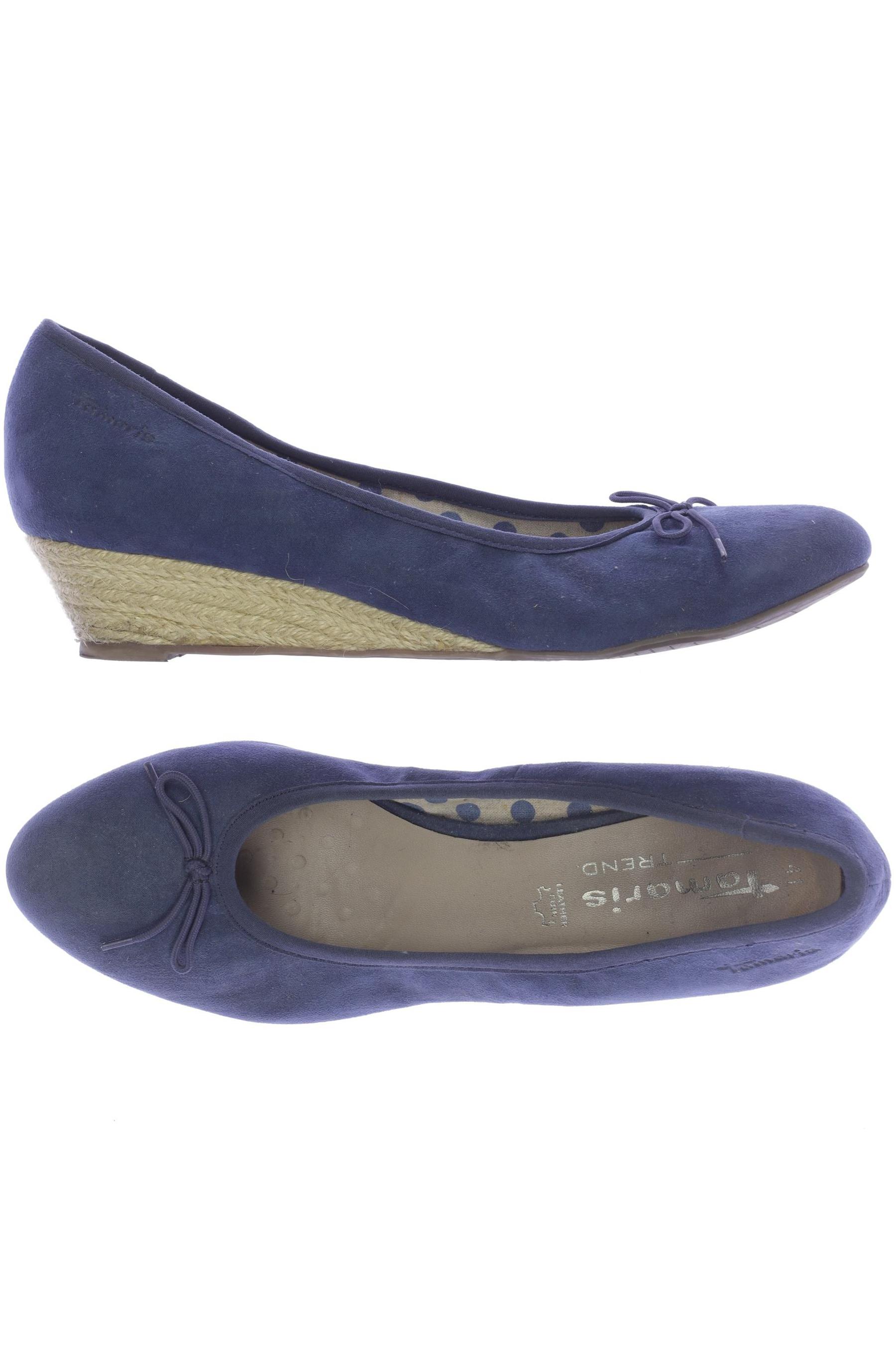 

Tamaris Damen Ballerinas, blau, Gr. 41