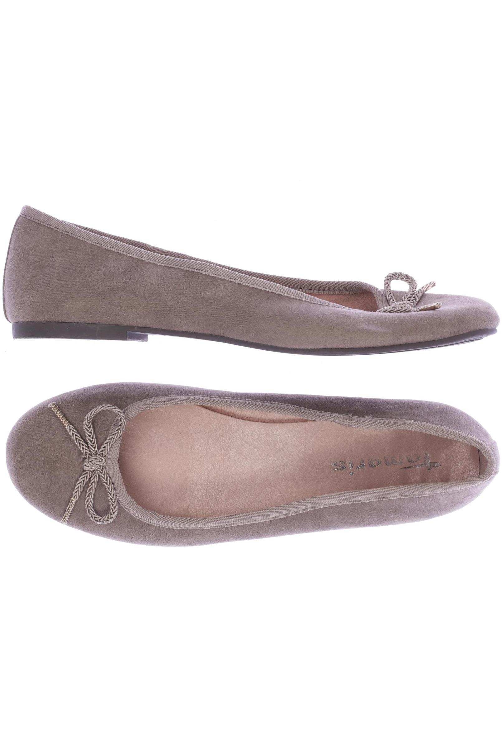 

Tamaris Damen Ballerinas, beige, Gr. 40