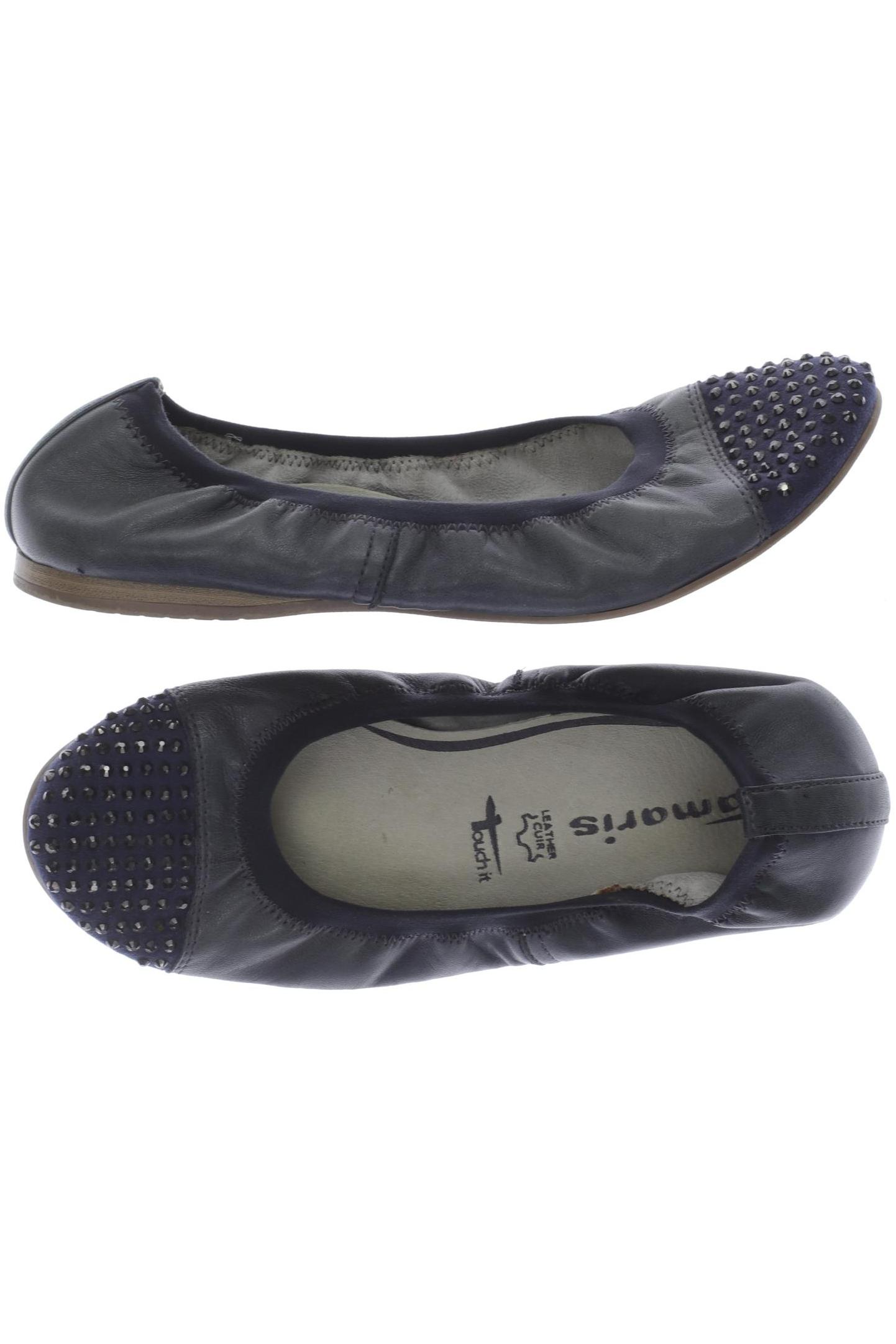 

Tamaris Damen Ballerinas, marineblau, Gr. 37