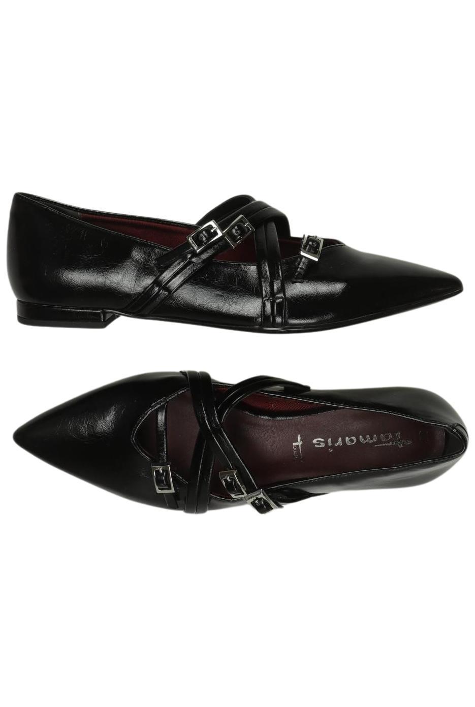 

Tamaris Damen Ballerinas, schwarz, Gr. 39