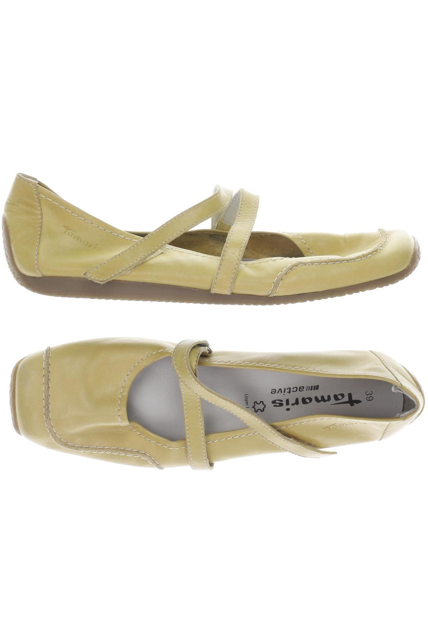 

Tamaris Damen Ballerinas, gelb